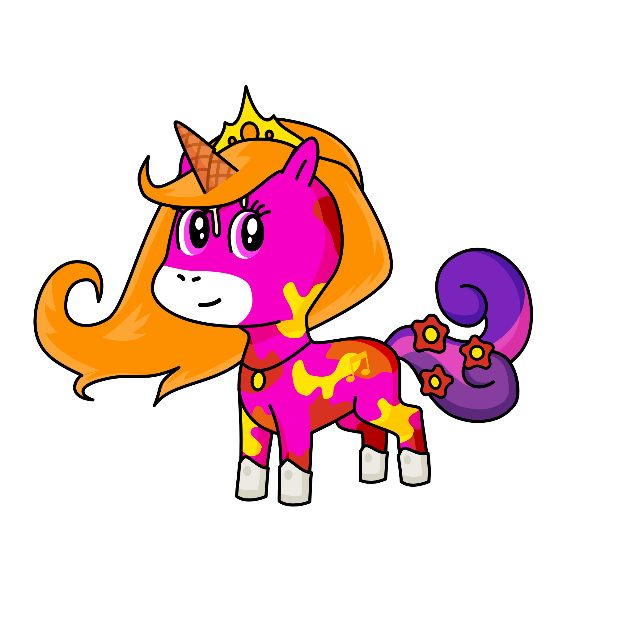 Diana, the unicorn