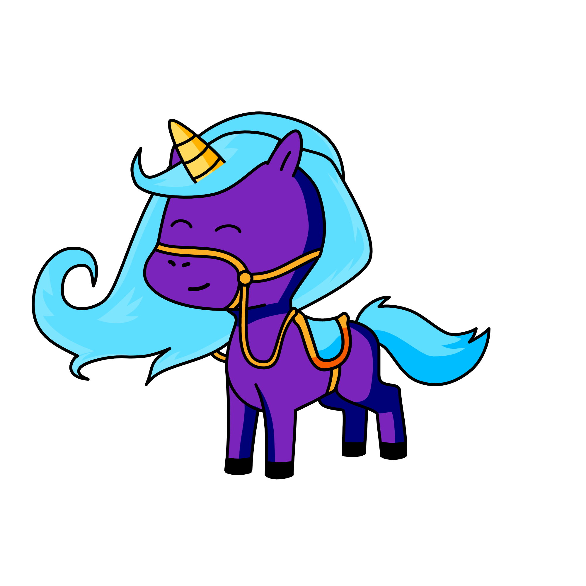 Cotten, the unicorn