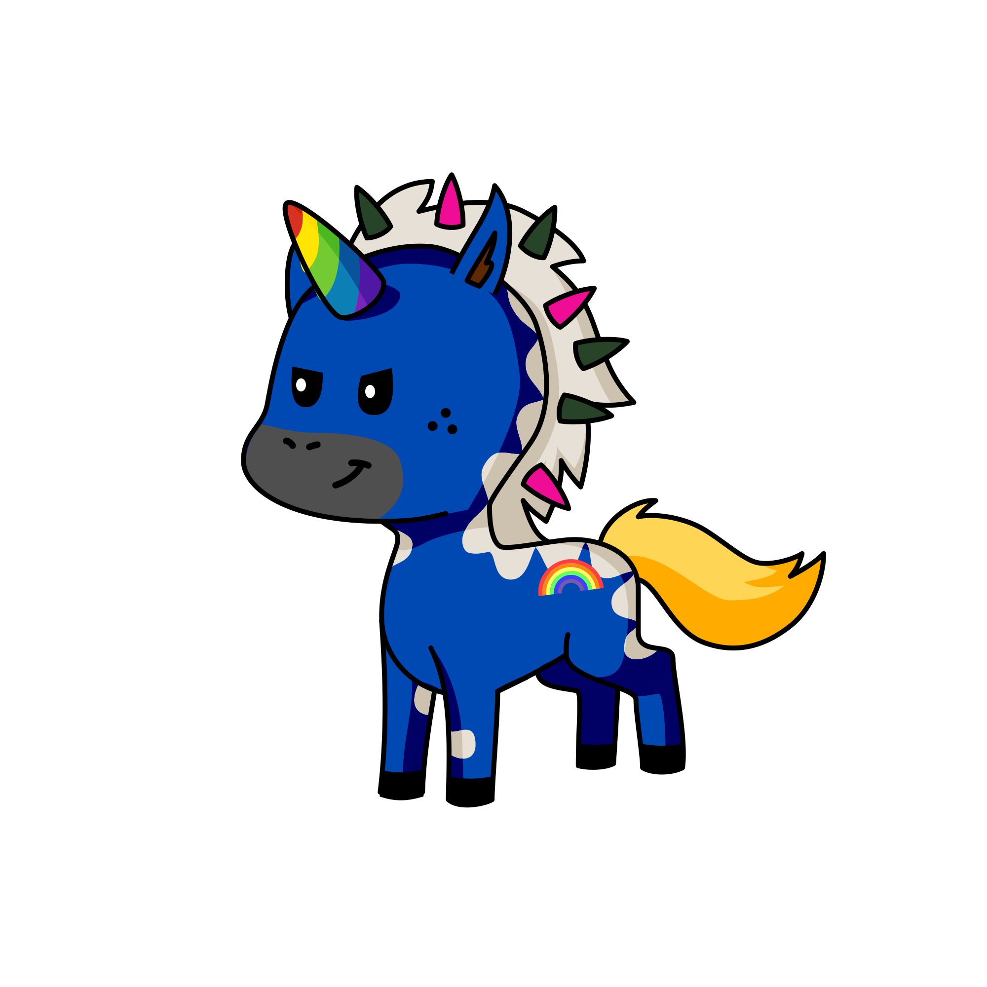 Op, the unicorn