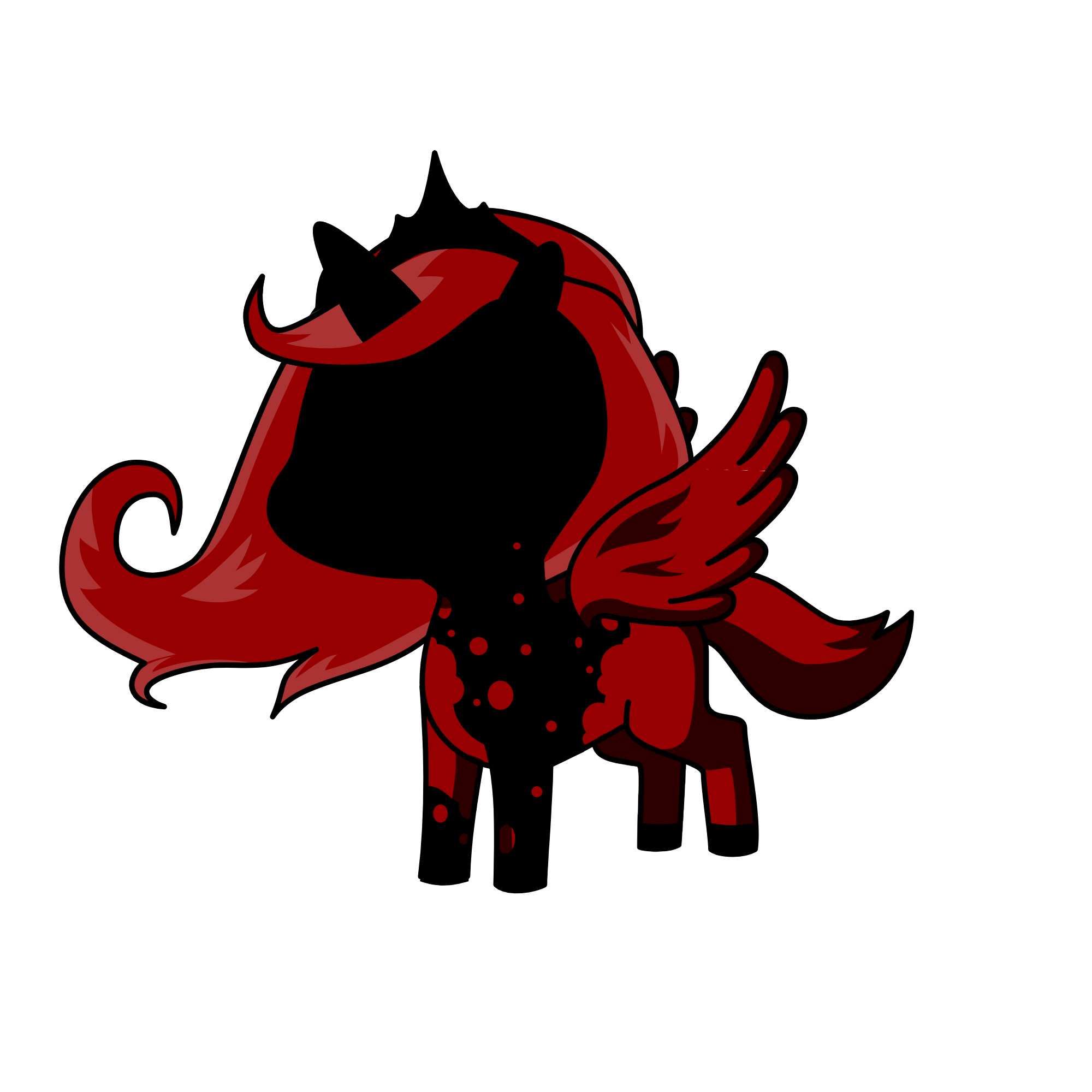 Bloody, the unicorn