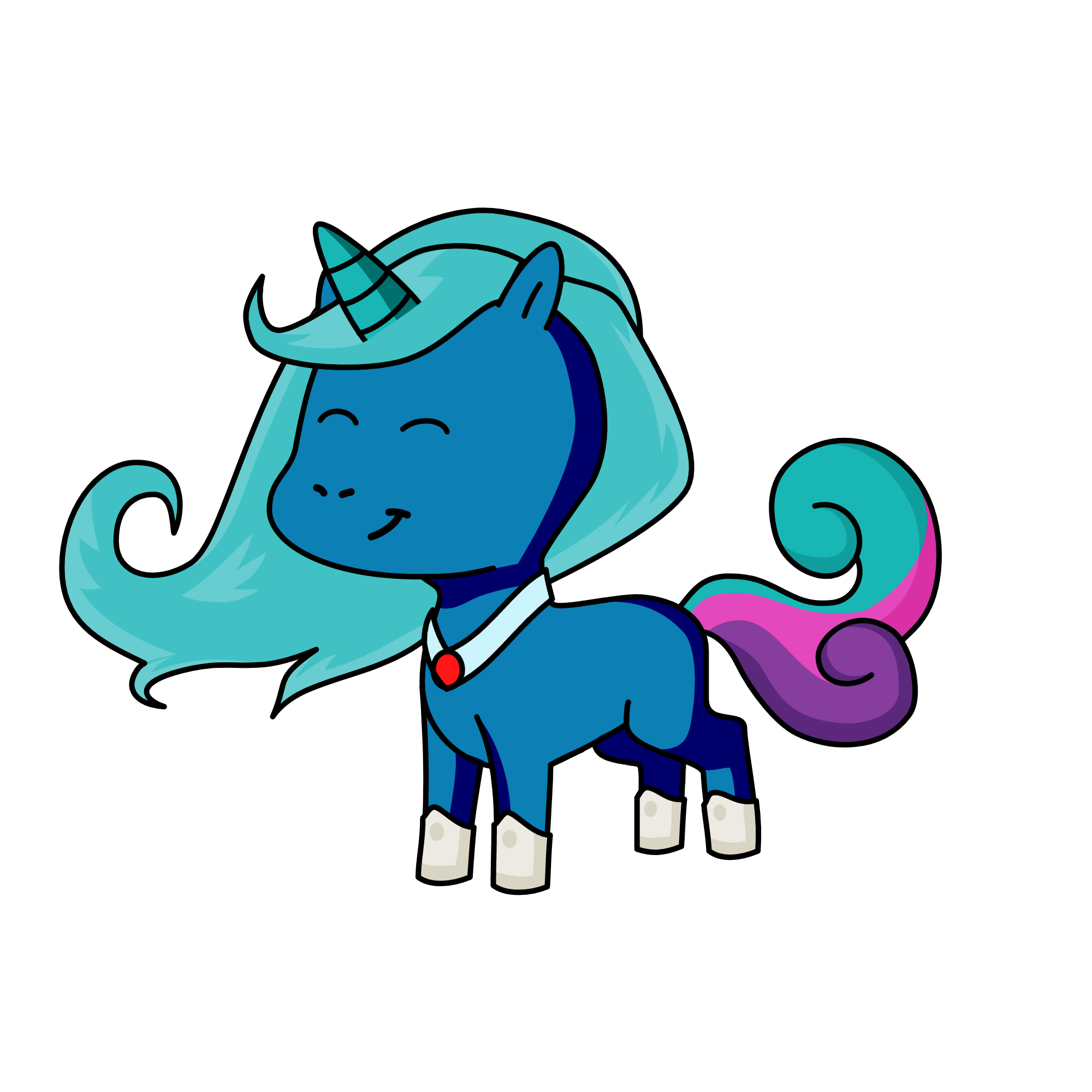 Glacier, the unicorn