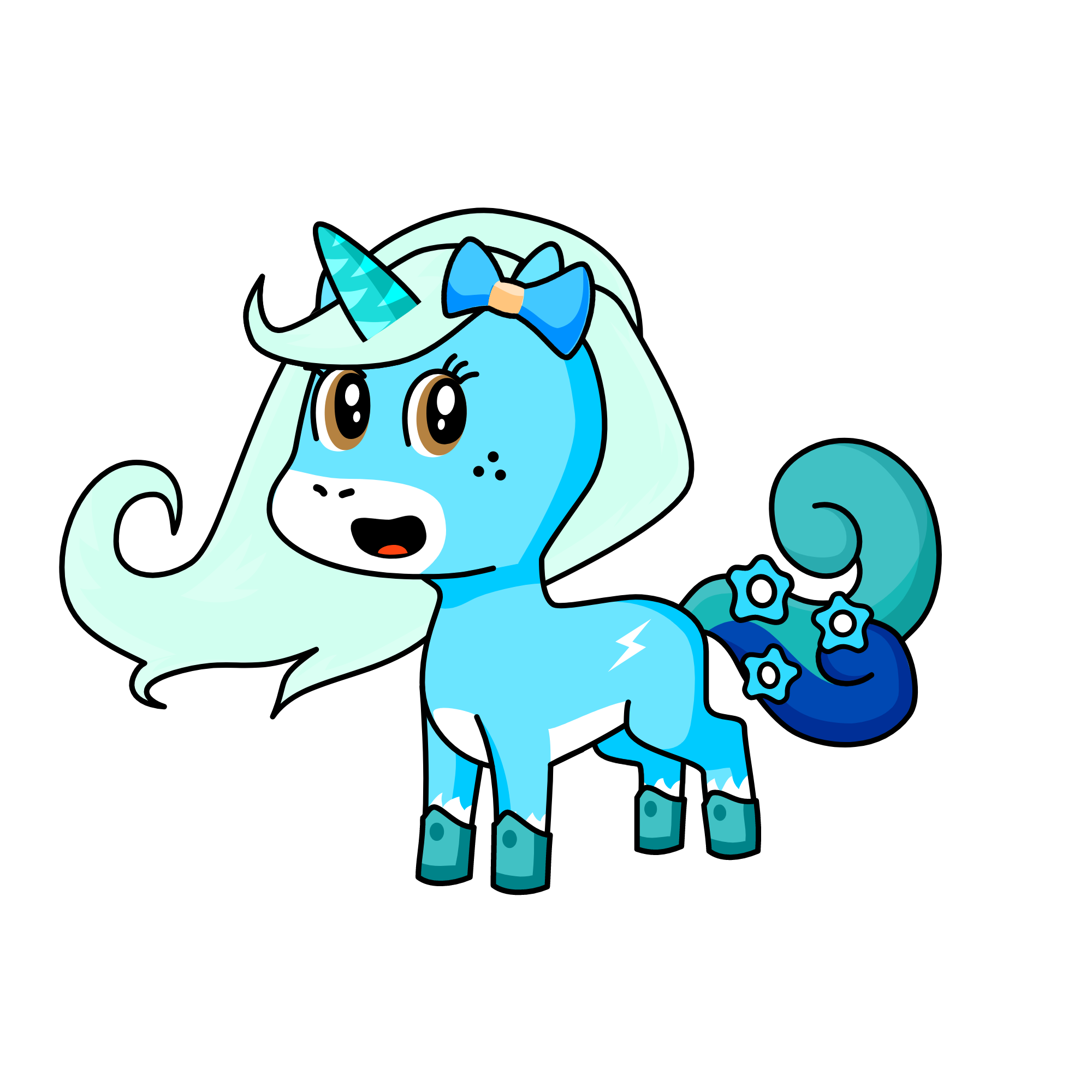 ice burg, the unicorn