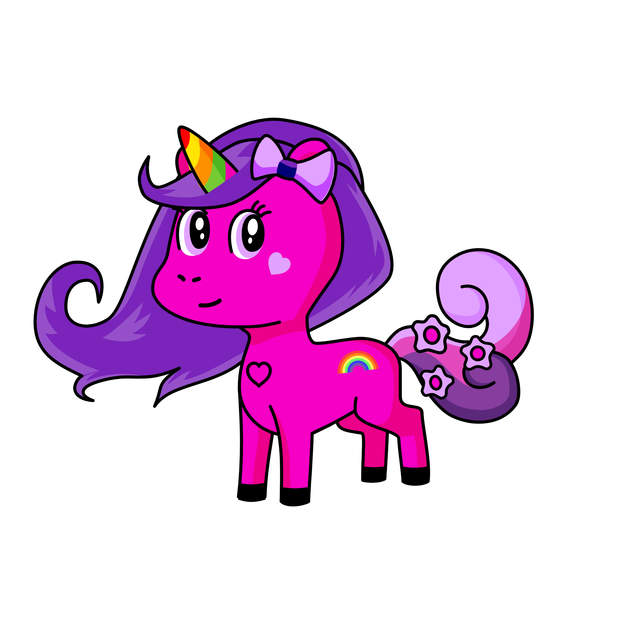 lollipop pony, the unicorn