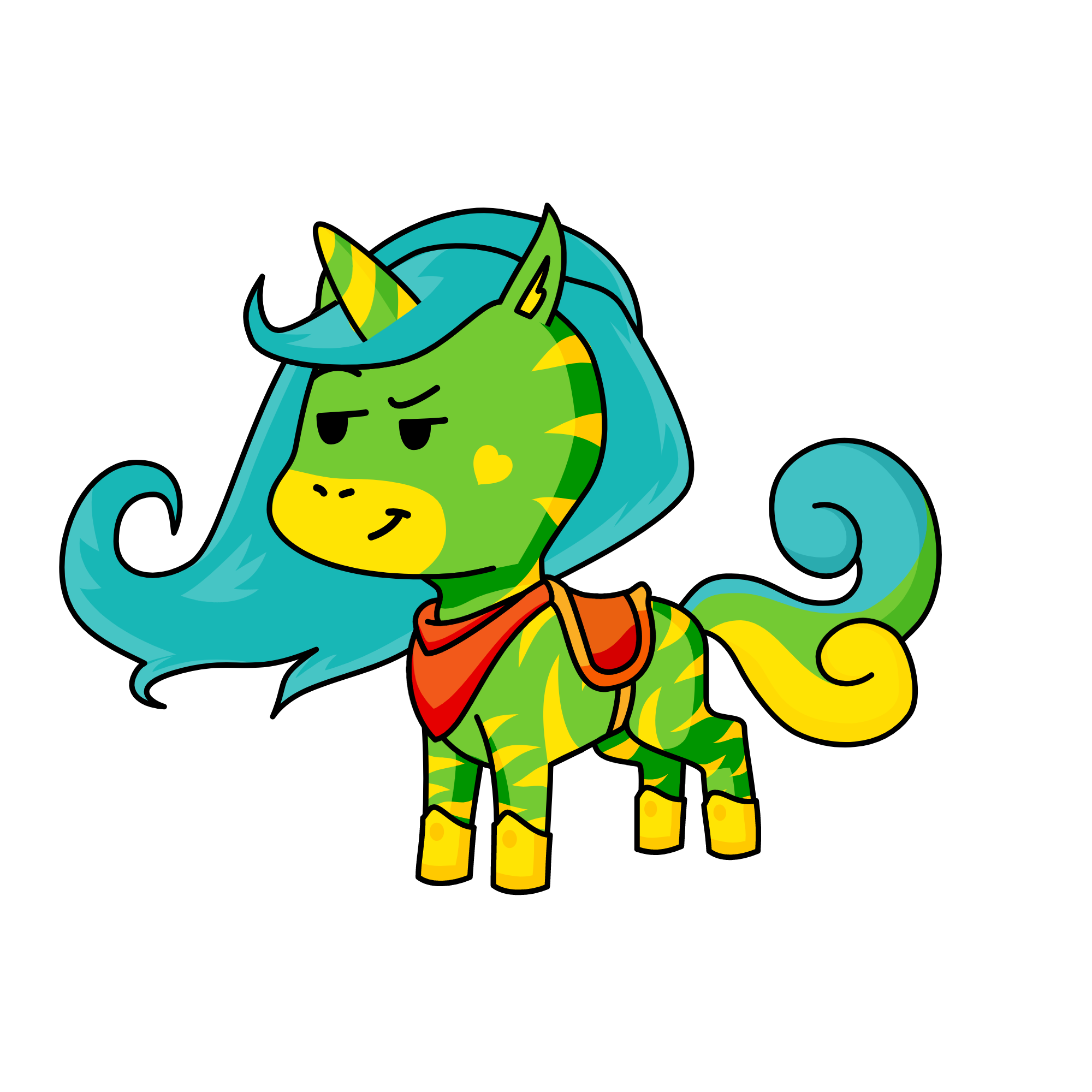 Dad, the unicorn