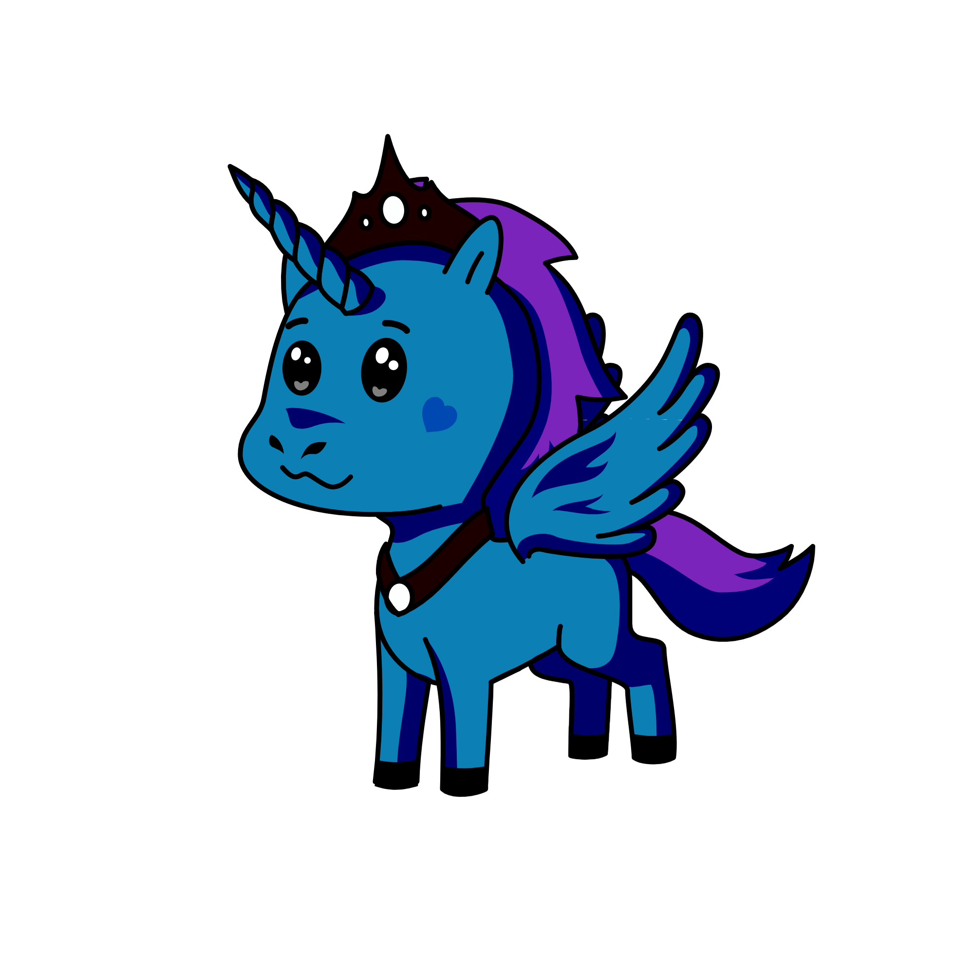 moon, the unicorn