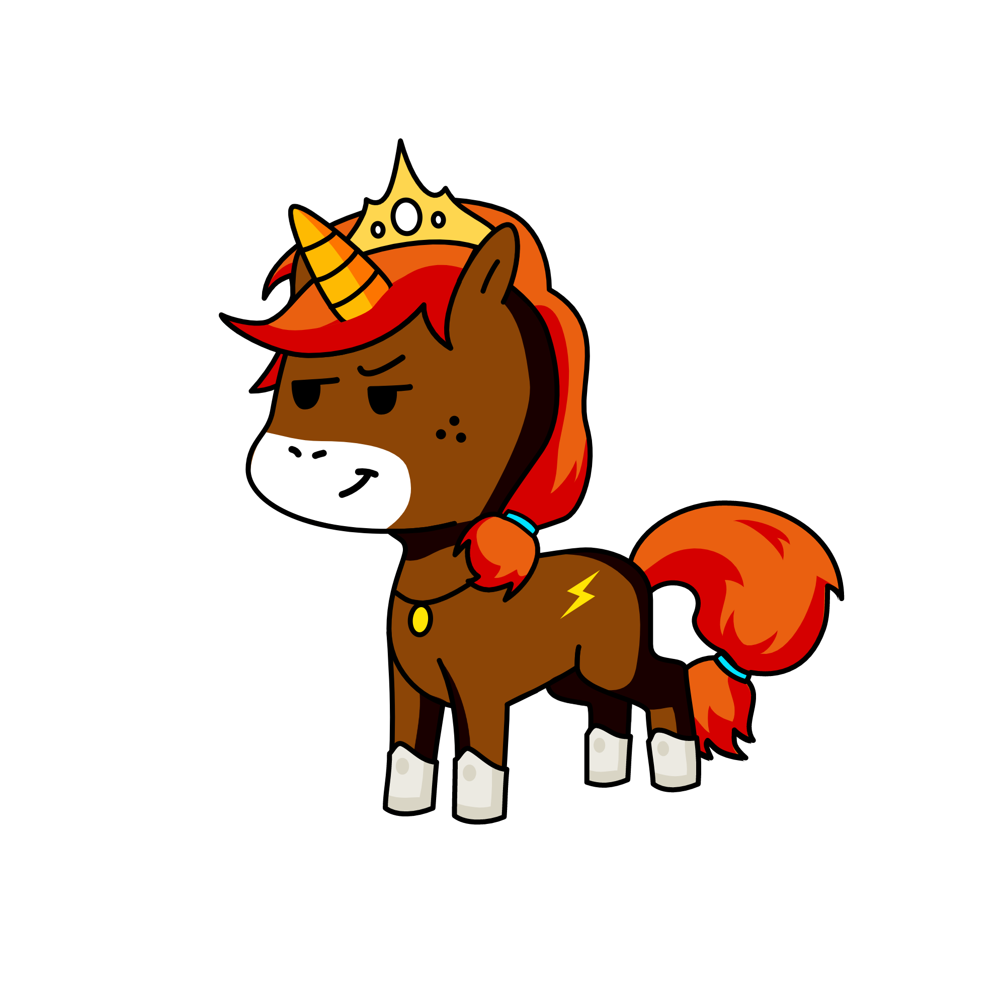 Bitchy Princess, the unicorn