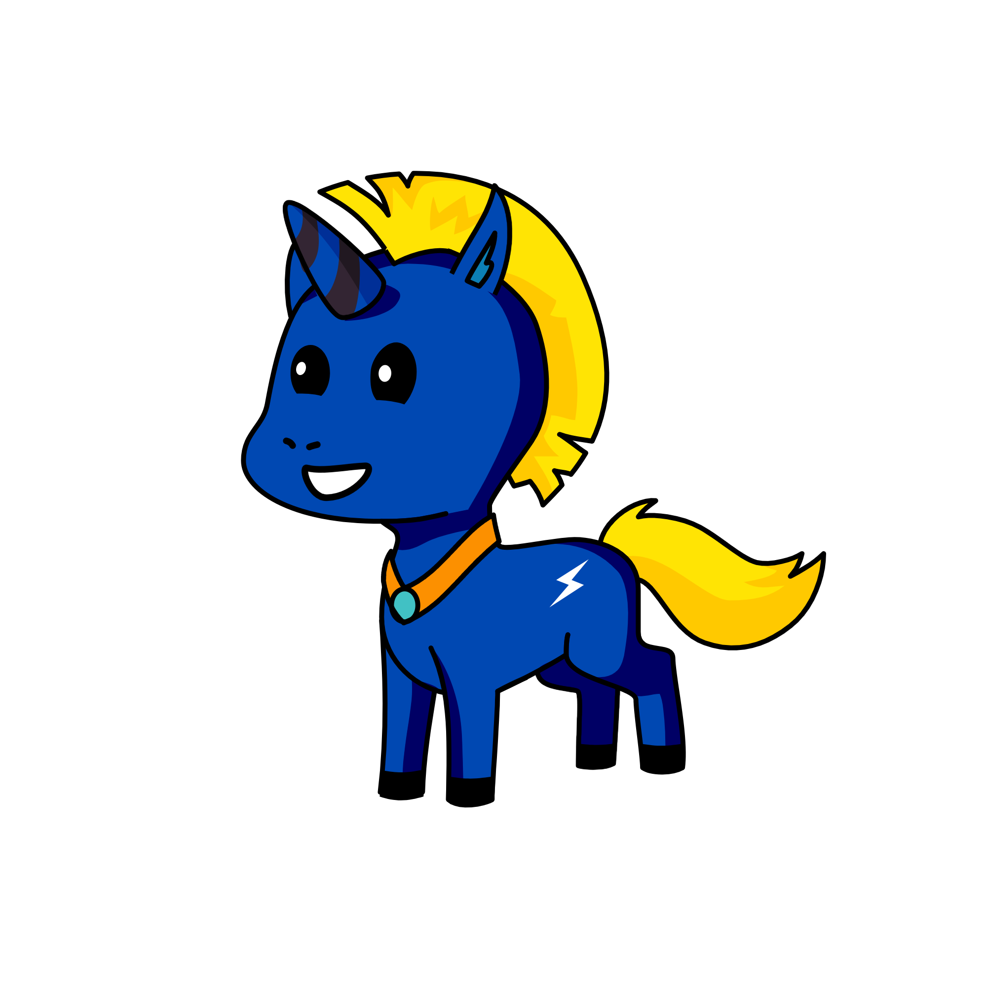 Prince Light Bolt , the unicorn