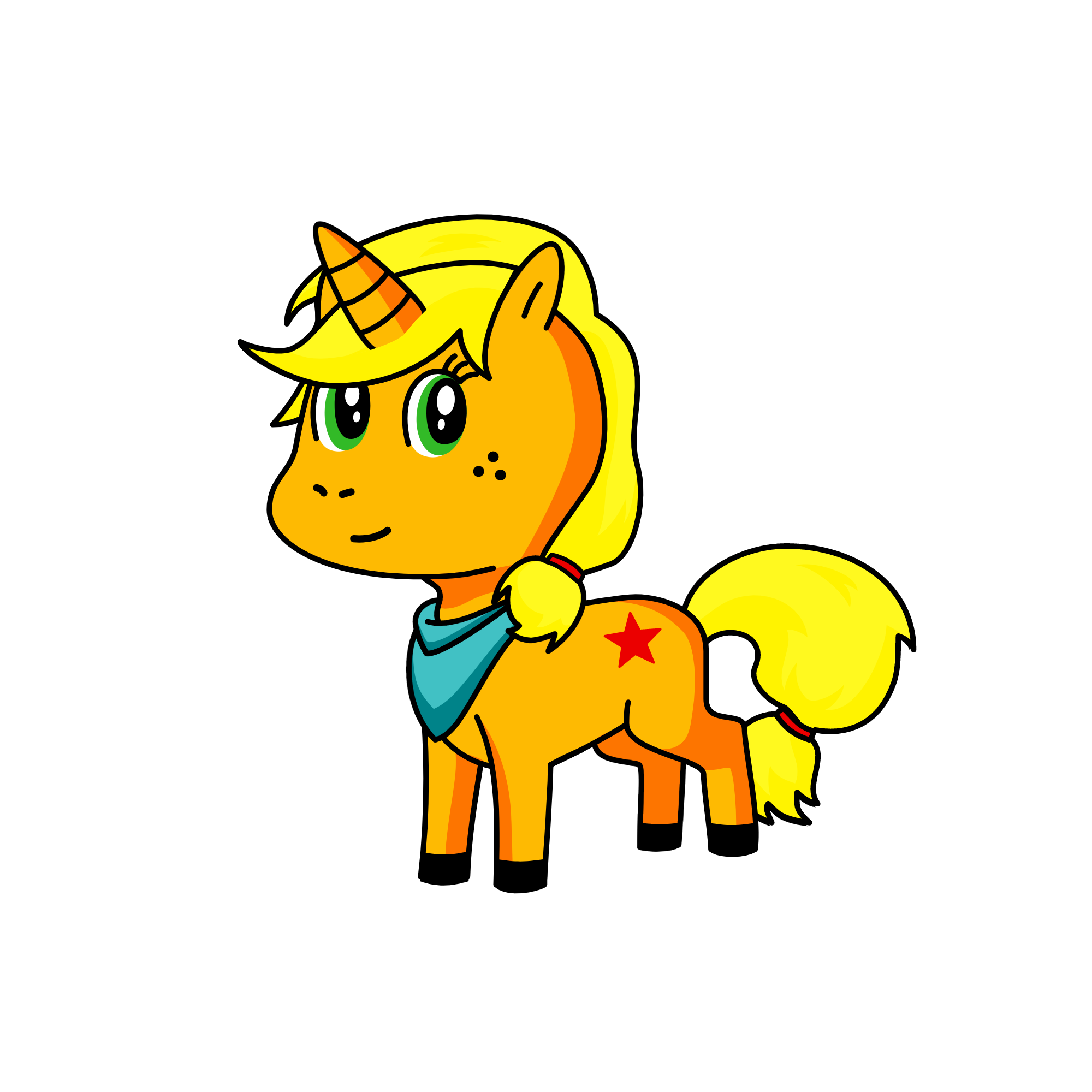Apple Jack, the unicorn