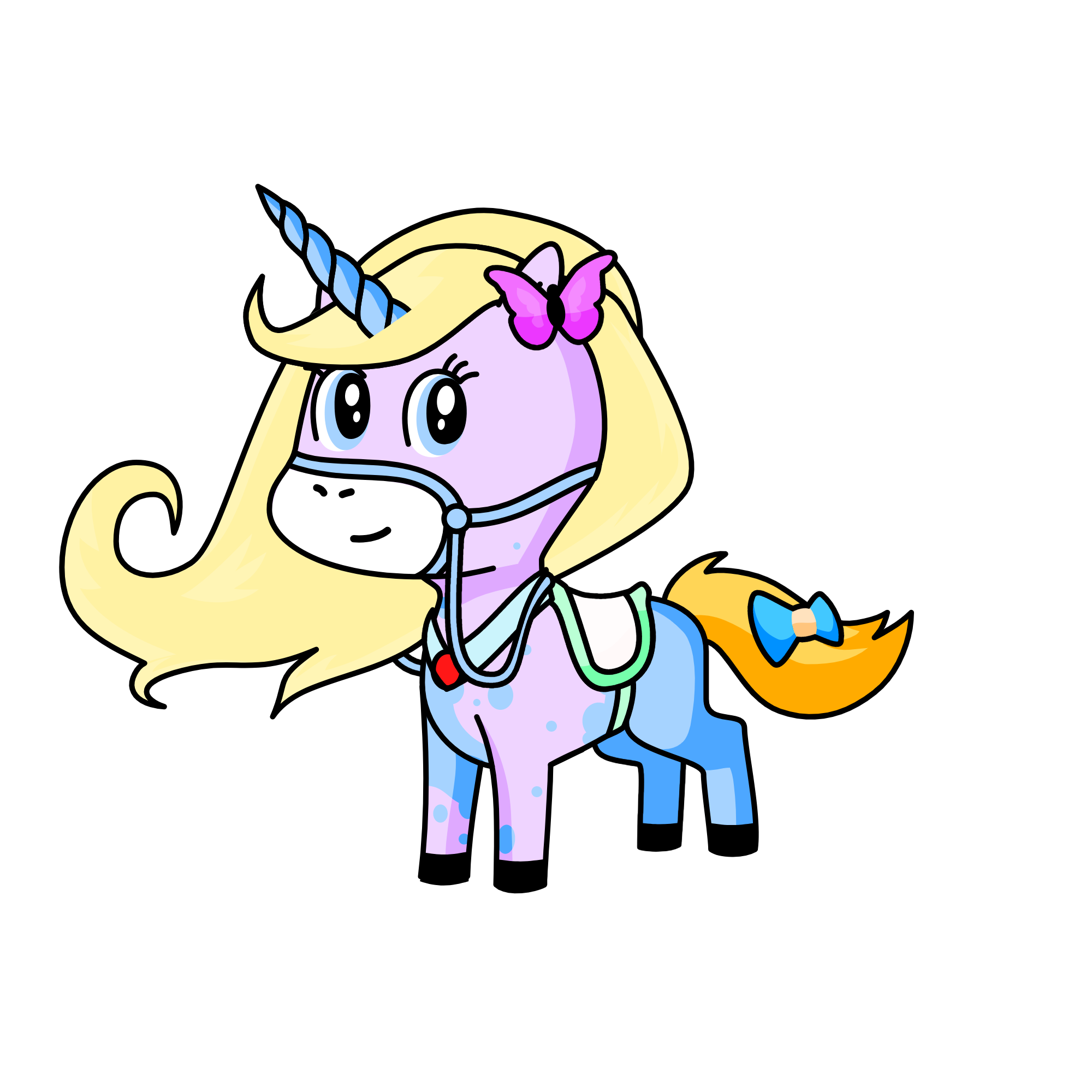 cinderella, the unicorn