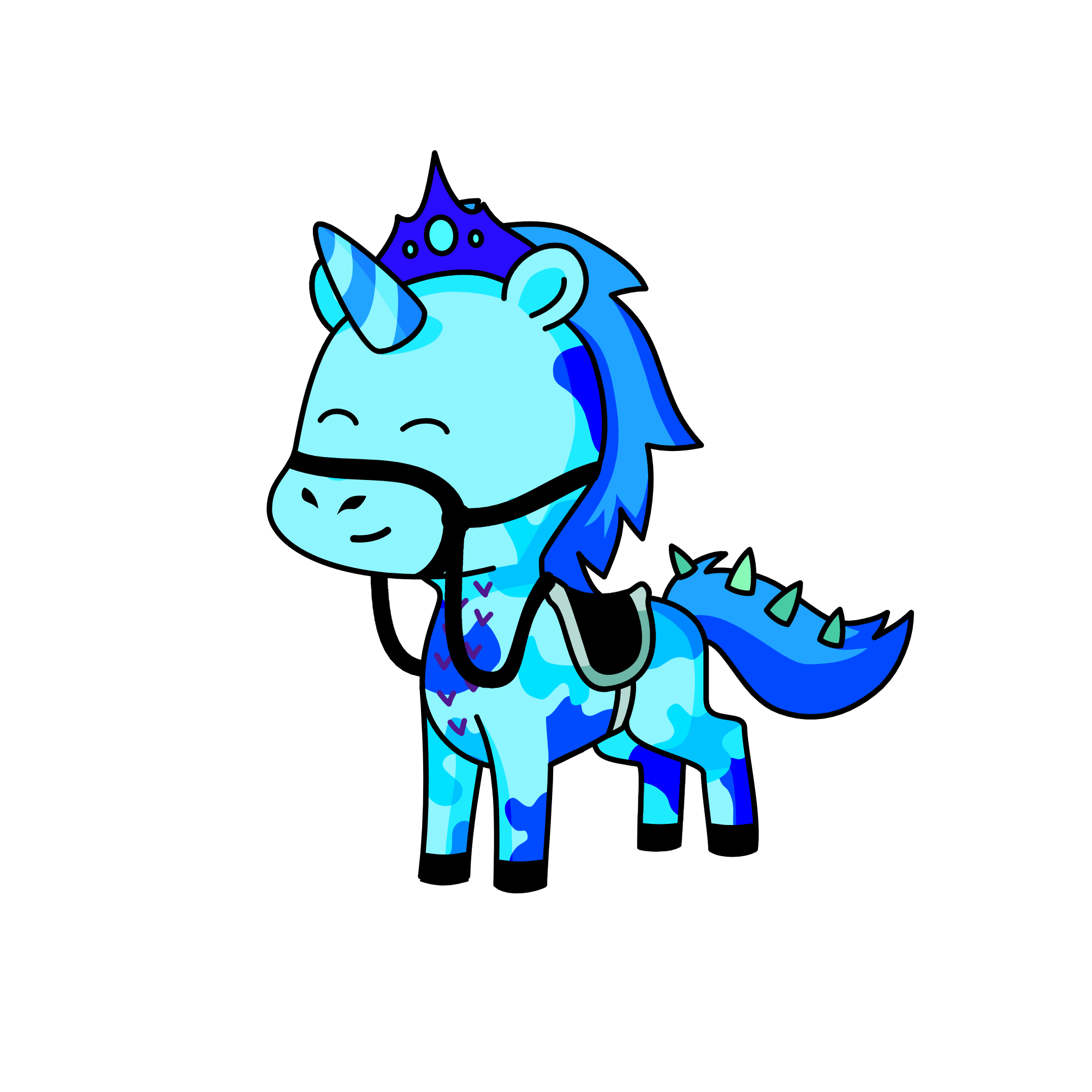 Snowy, the unicorn