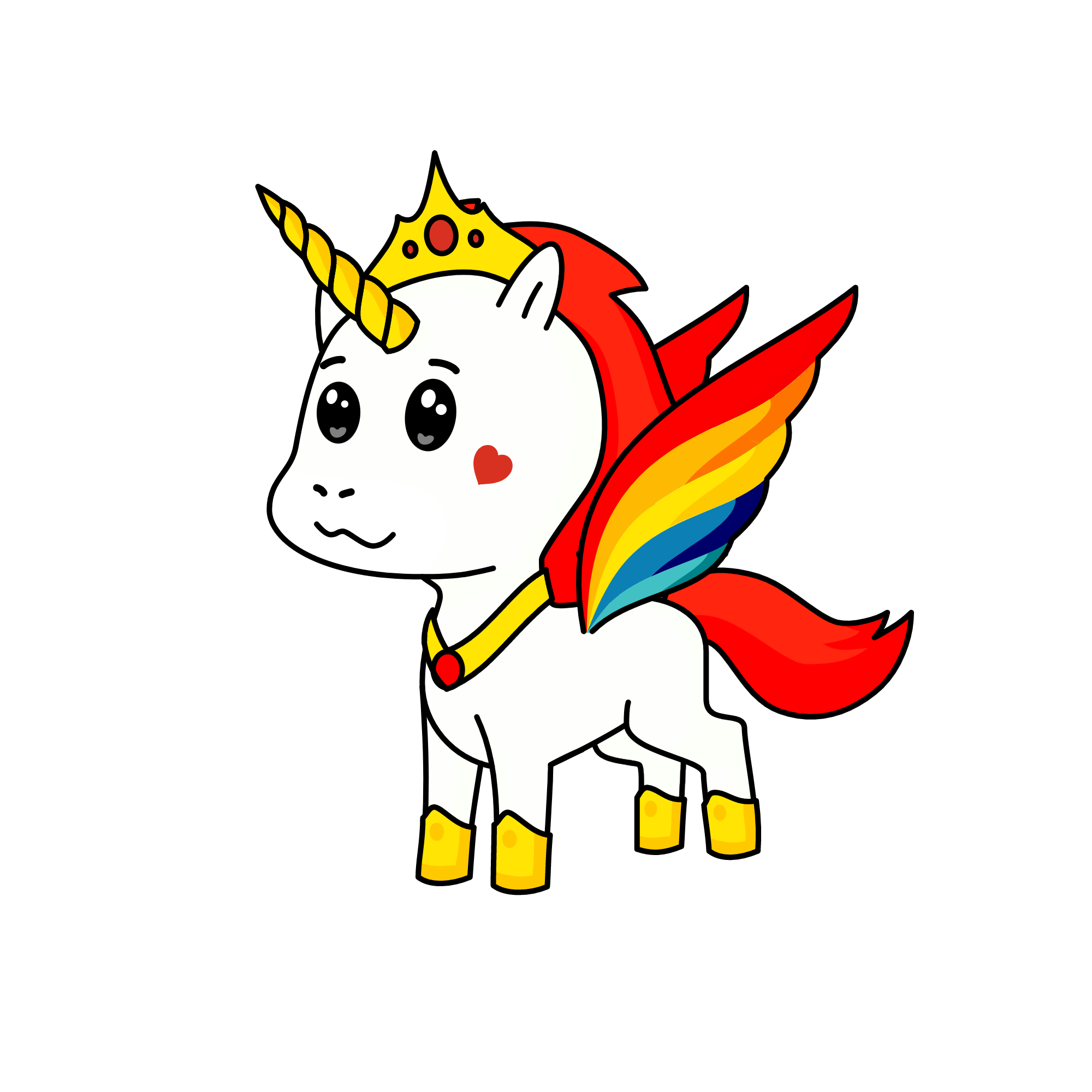 太阳王子, the unicorn