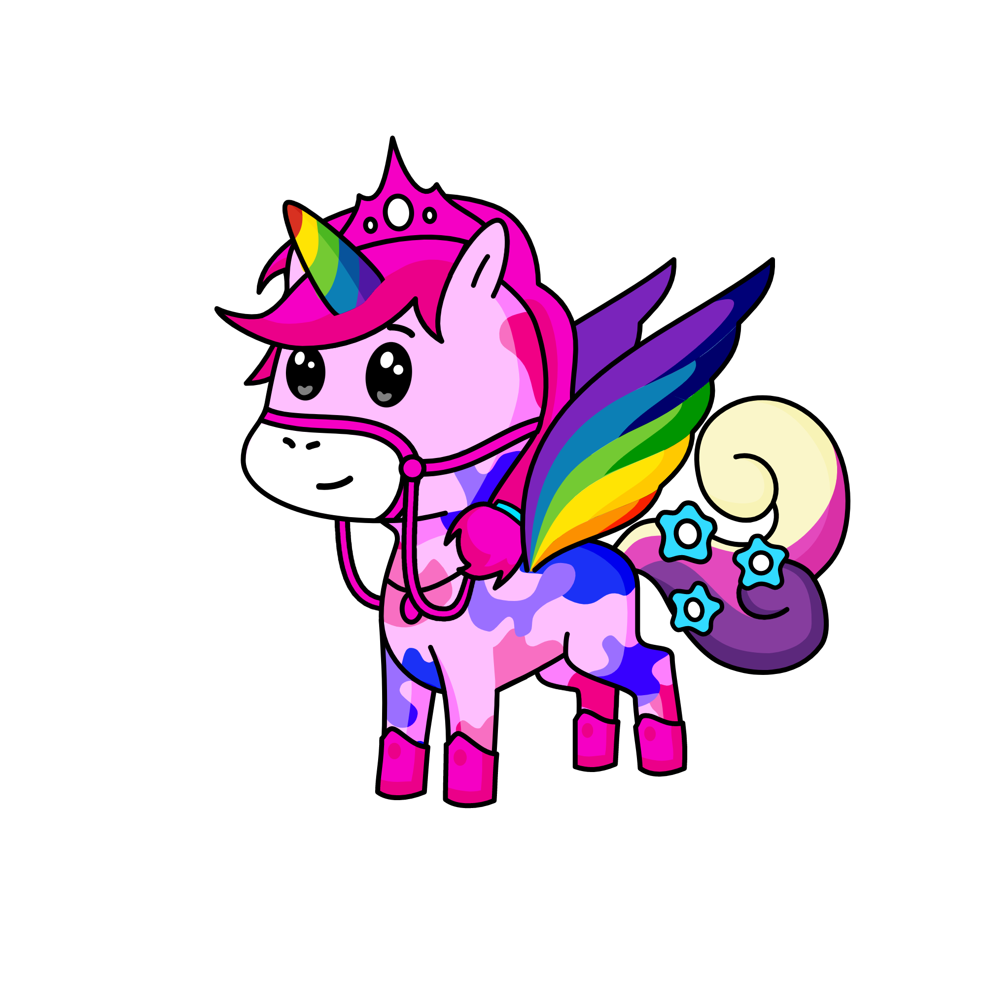 Snowy, the unicorn