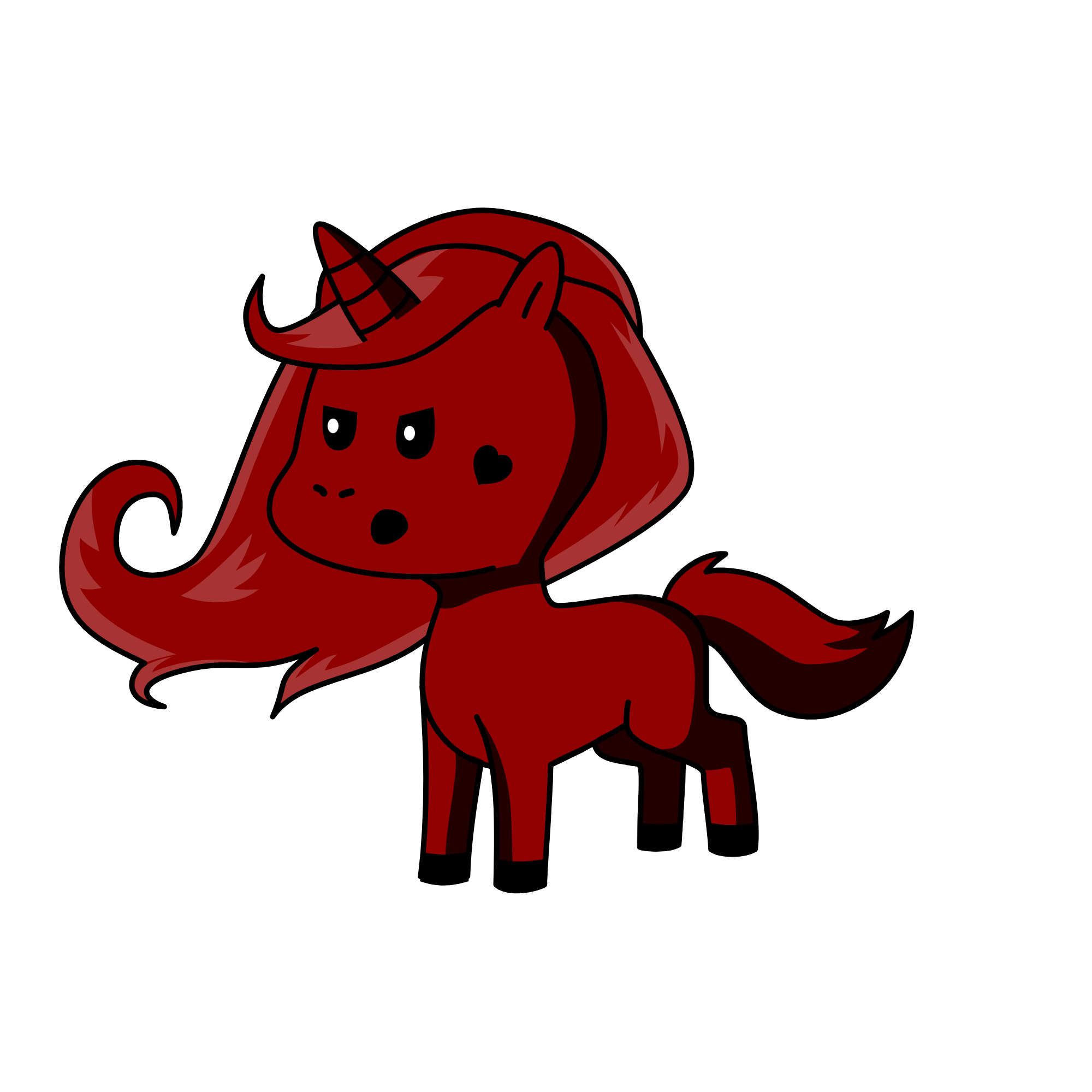 squid game guard [CHILDREN DON'T LOOK AT THIS AND DON'T SEARCH SQUID GAME], the unicorn