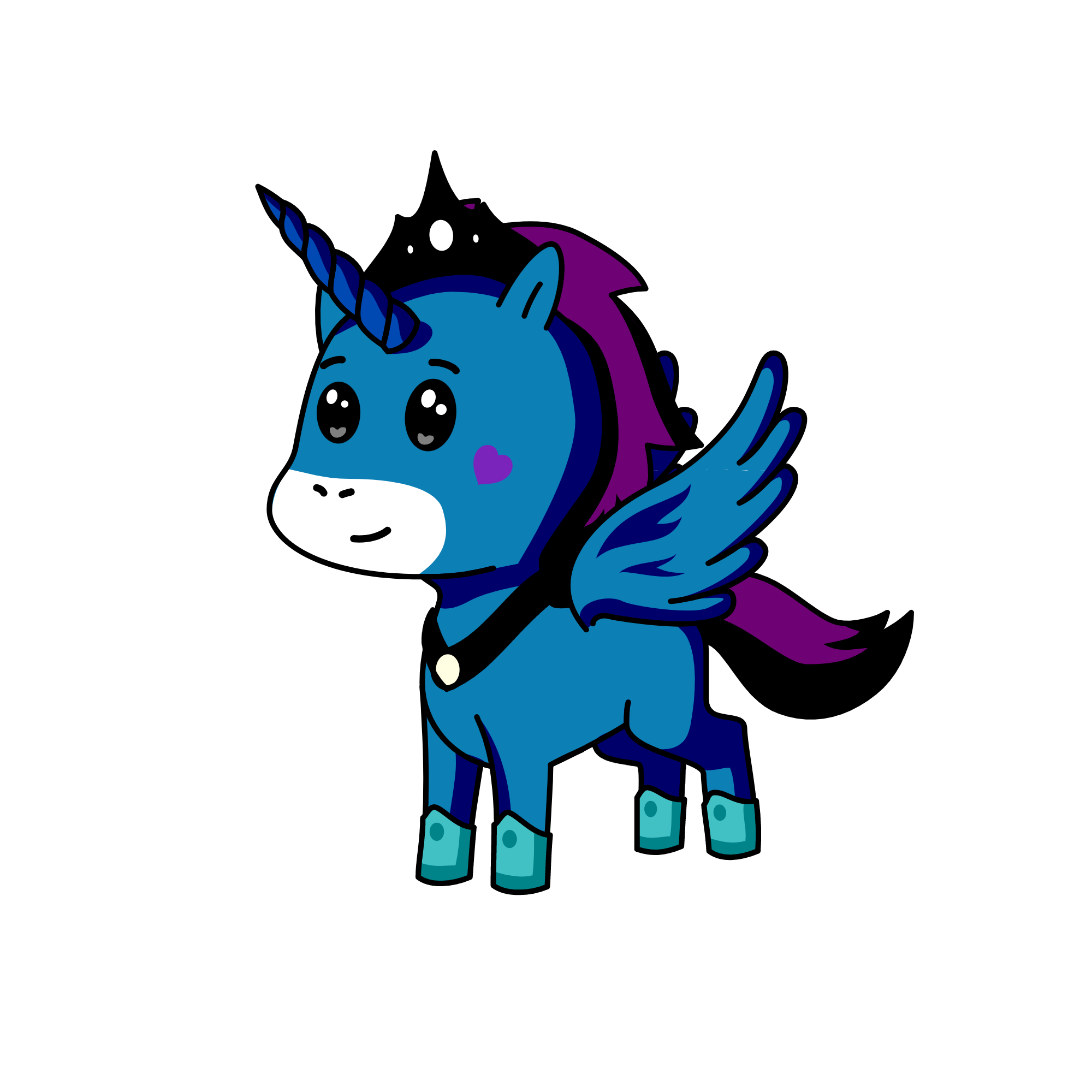 moon, the unicorn