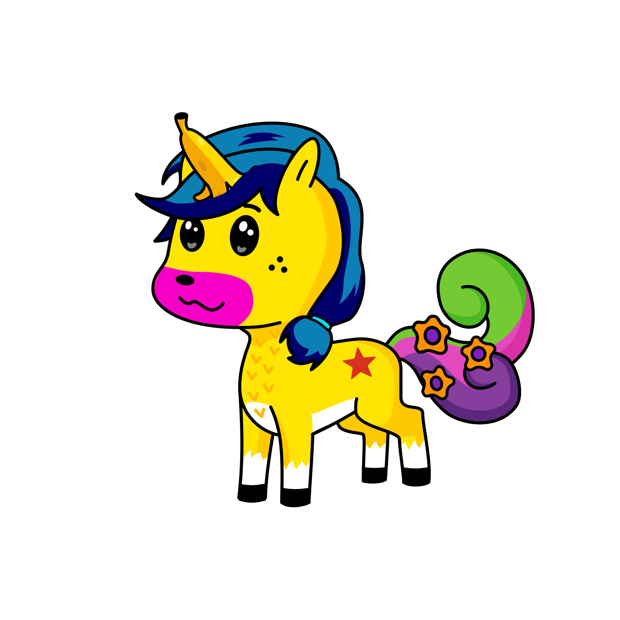 Bla Bla Bla, the unicorn