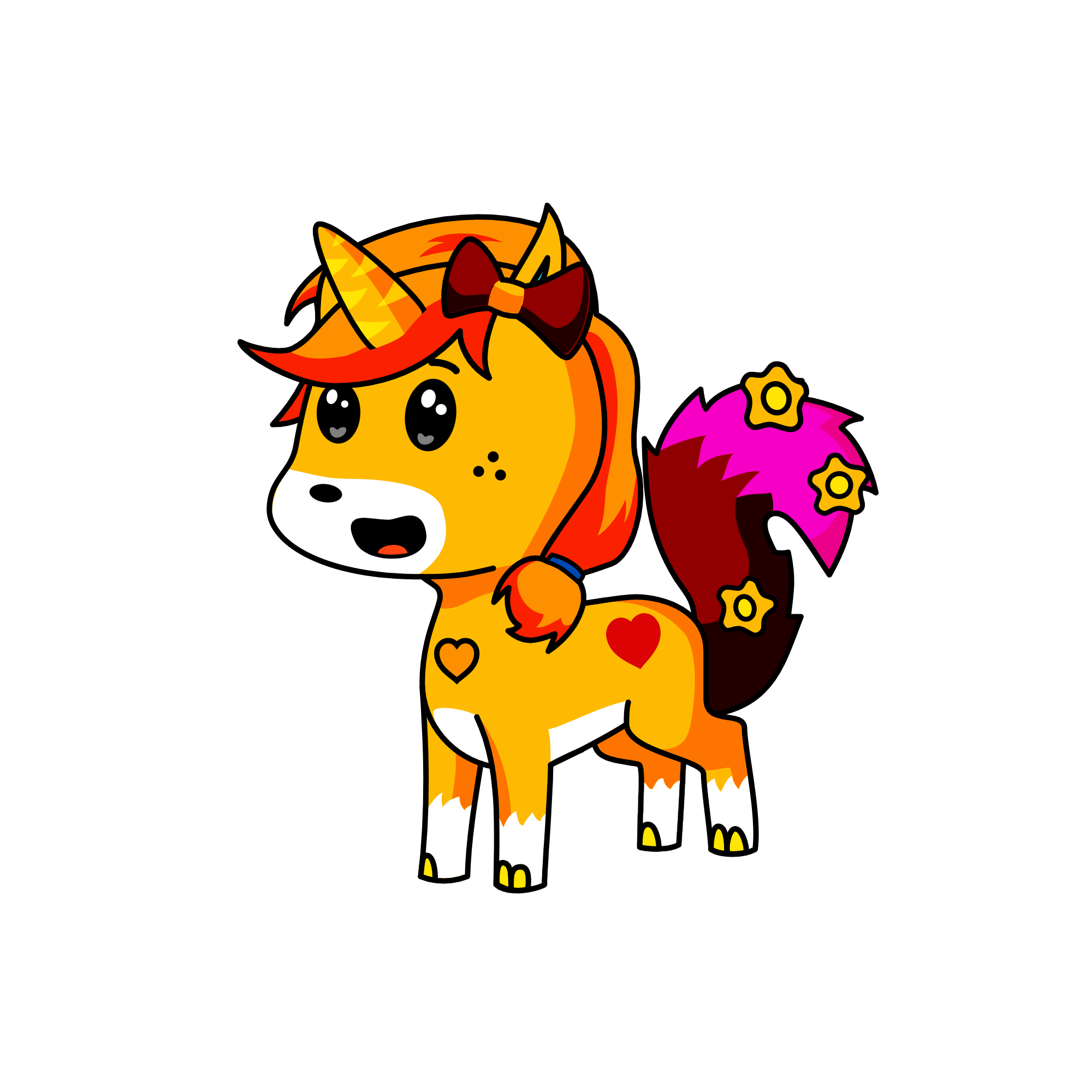 another random from me ;], i just like winky faces, the unicorn