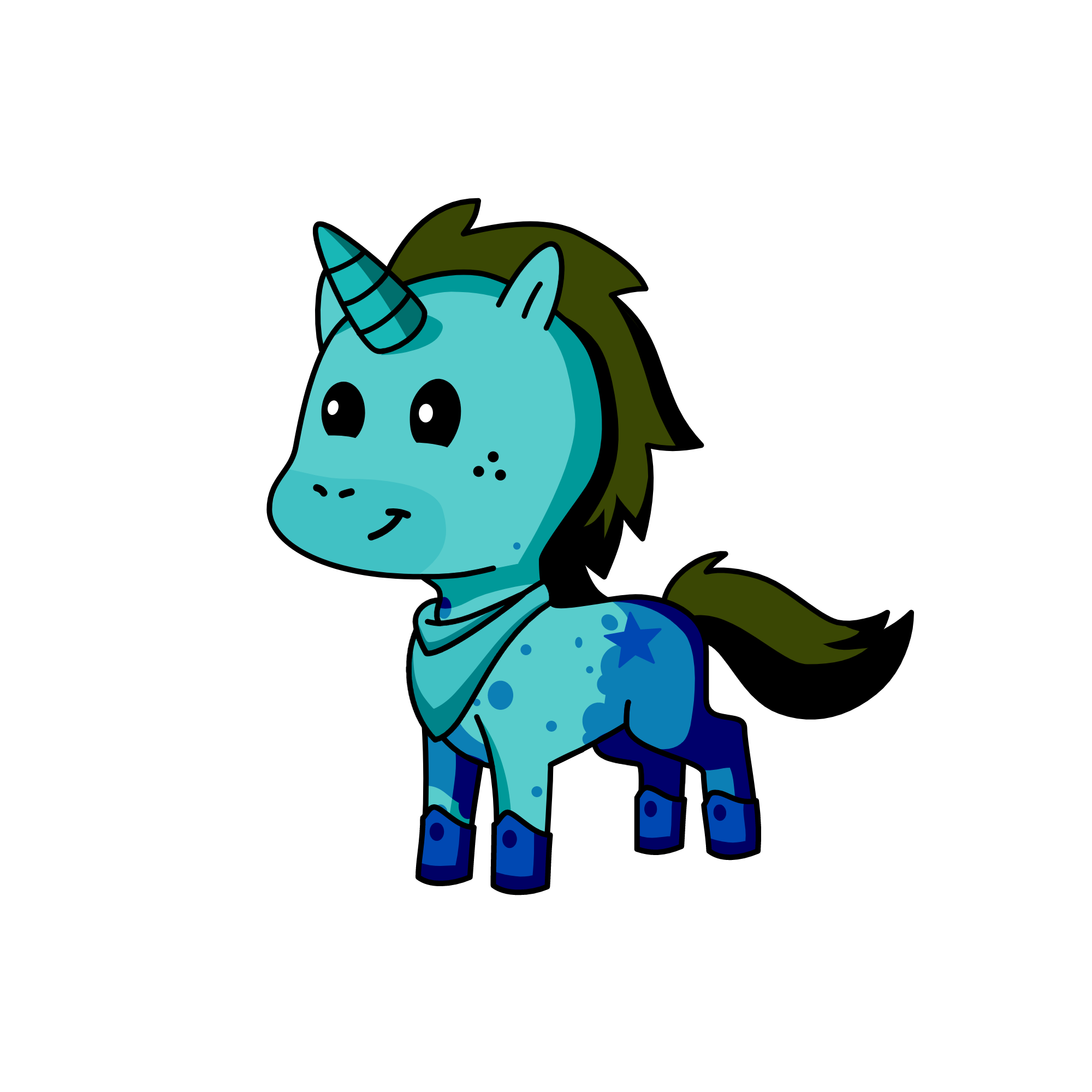 Chase, the unicorn