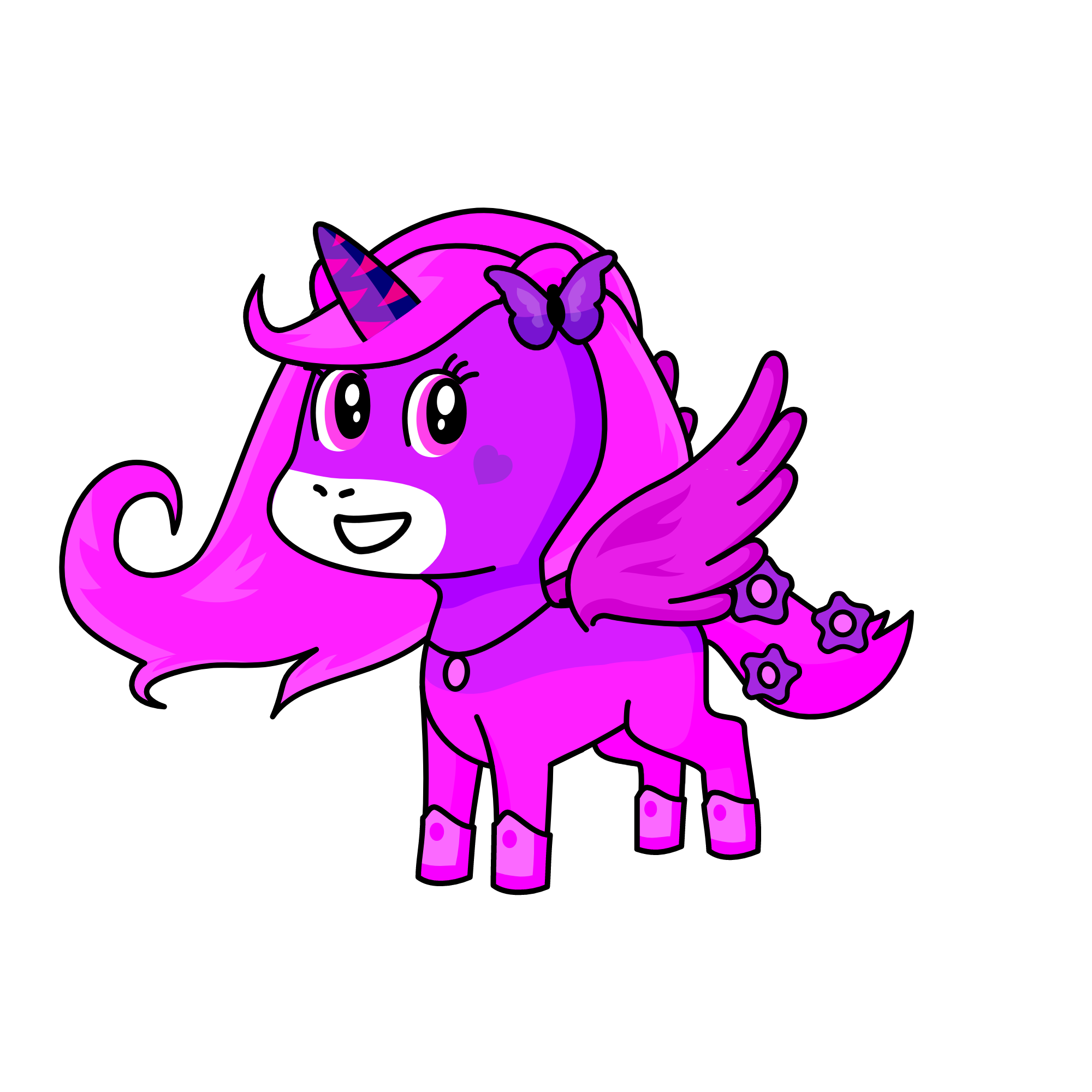 Skye, the unicorn
