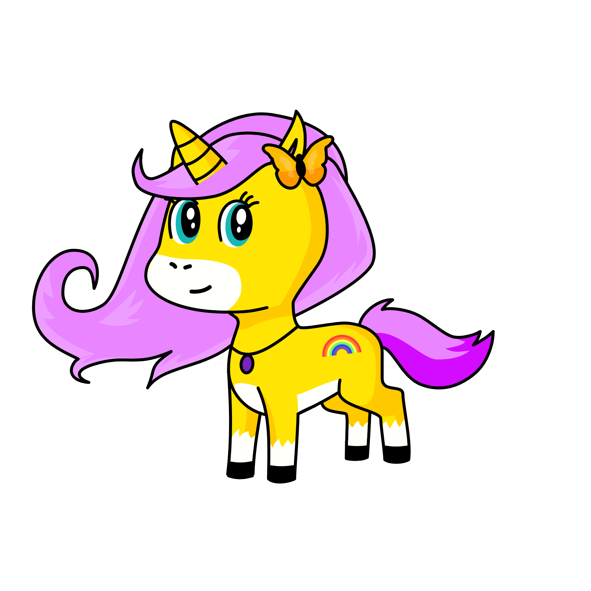 Emily, the unicorn