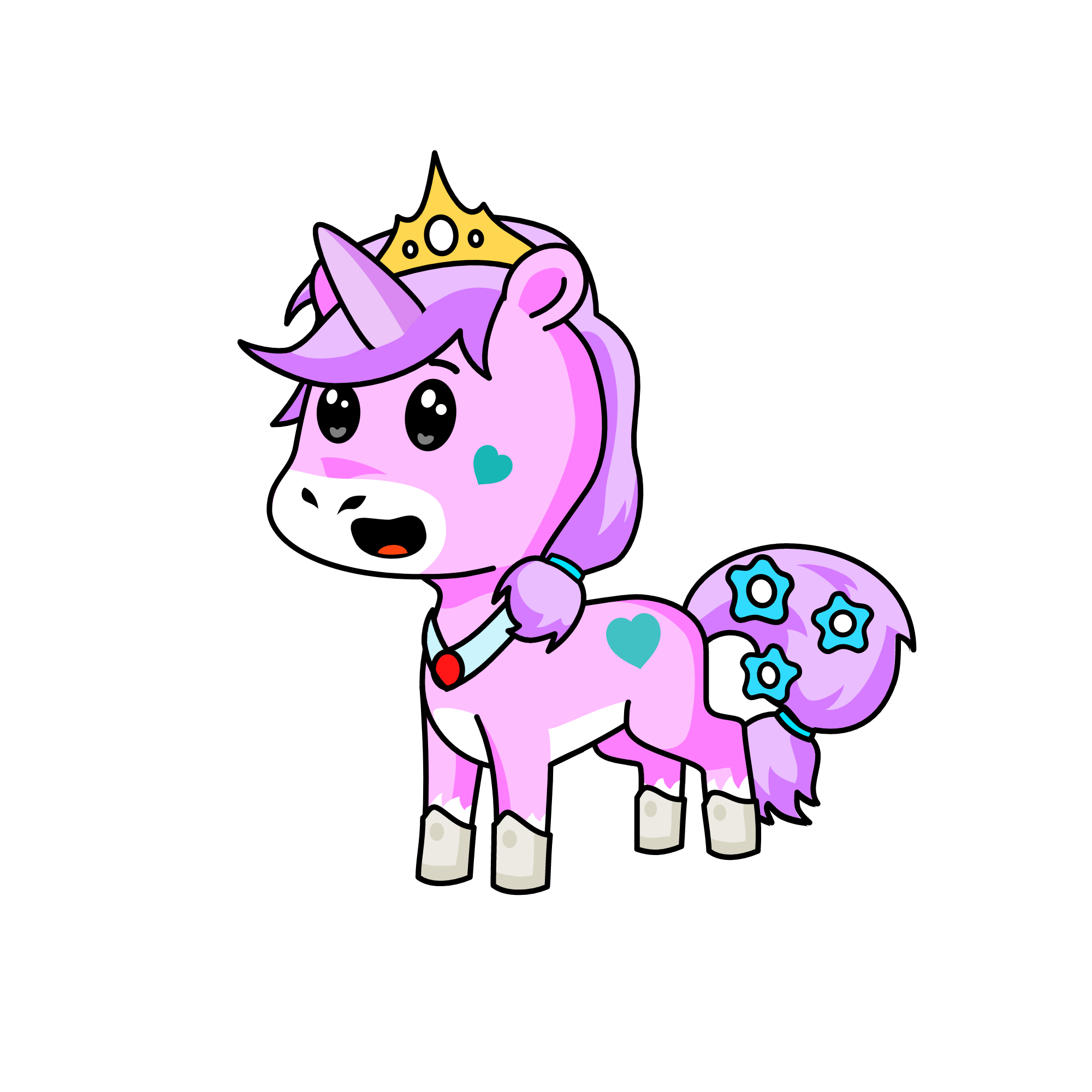 Ponytwink, the unicorn