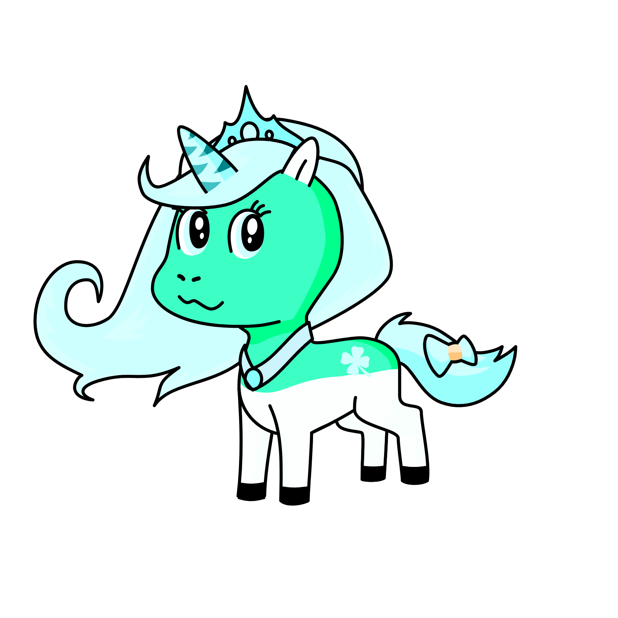 snow, the unicorn