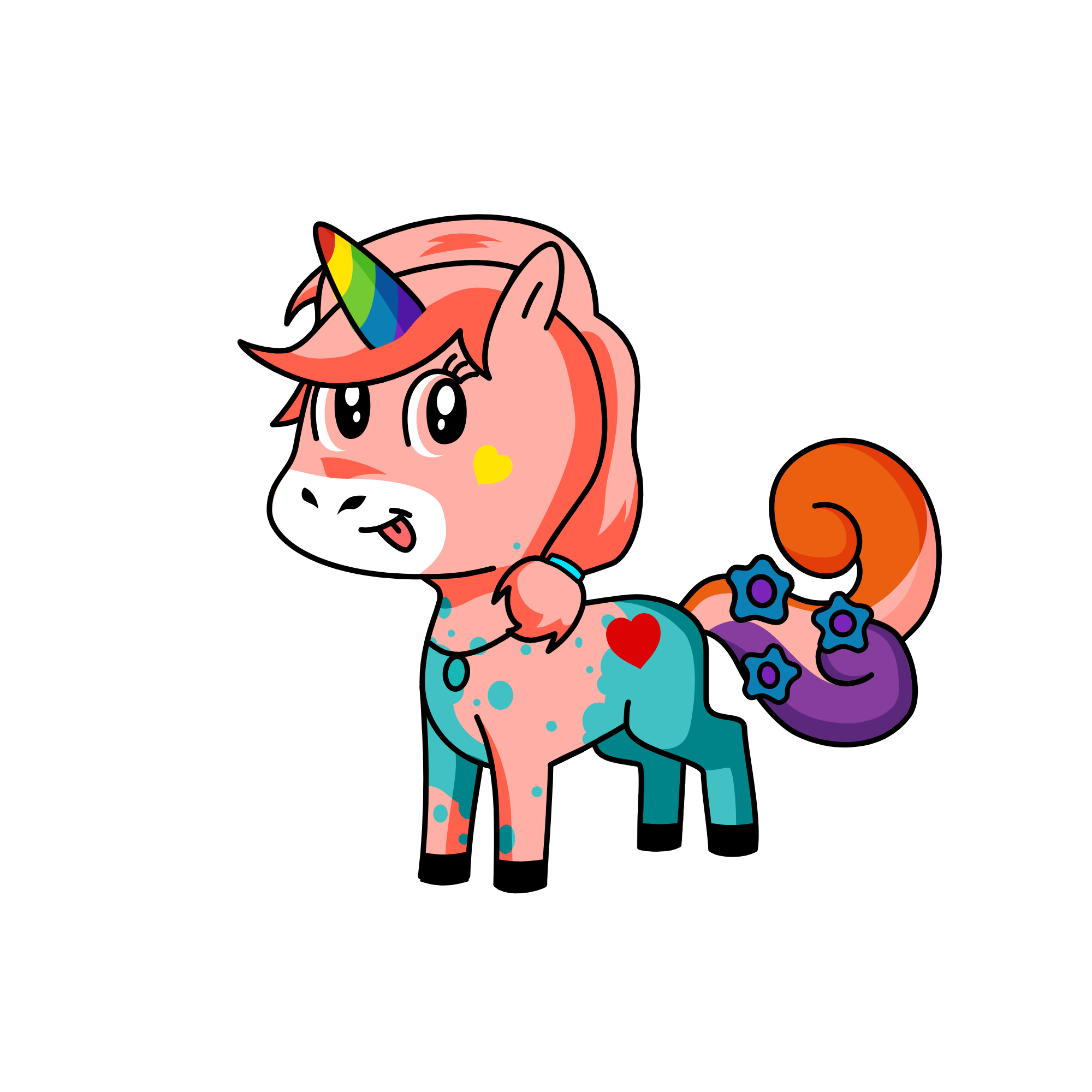 Mlissa, the unicorn