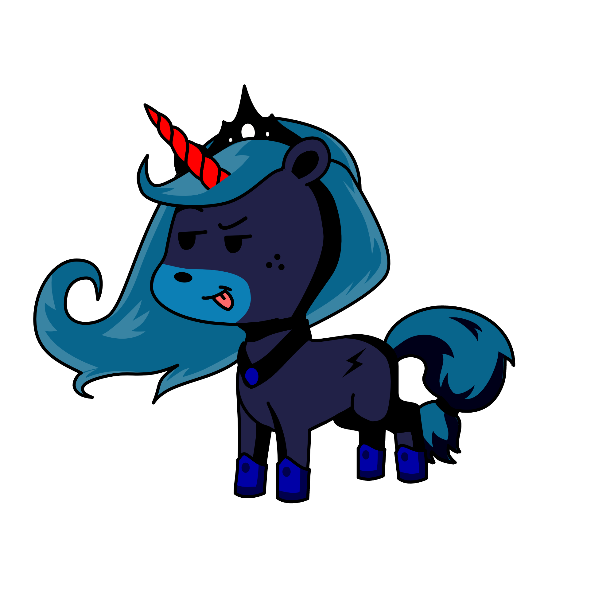 luna, the unicorn