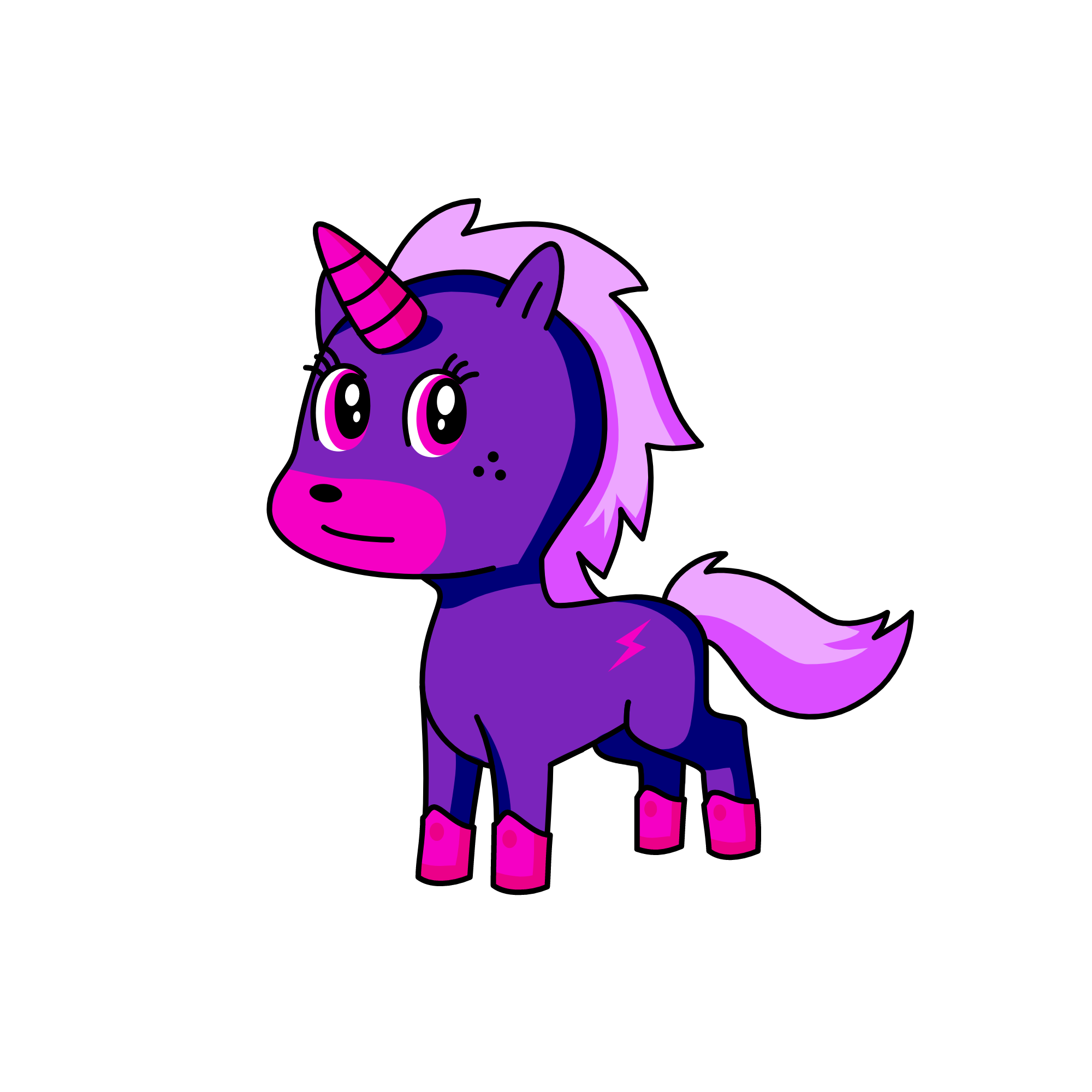 grape, the unicorn
