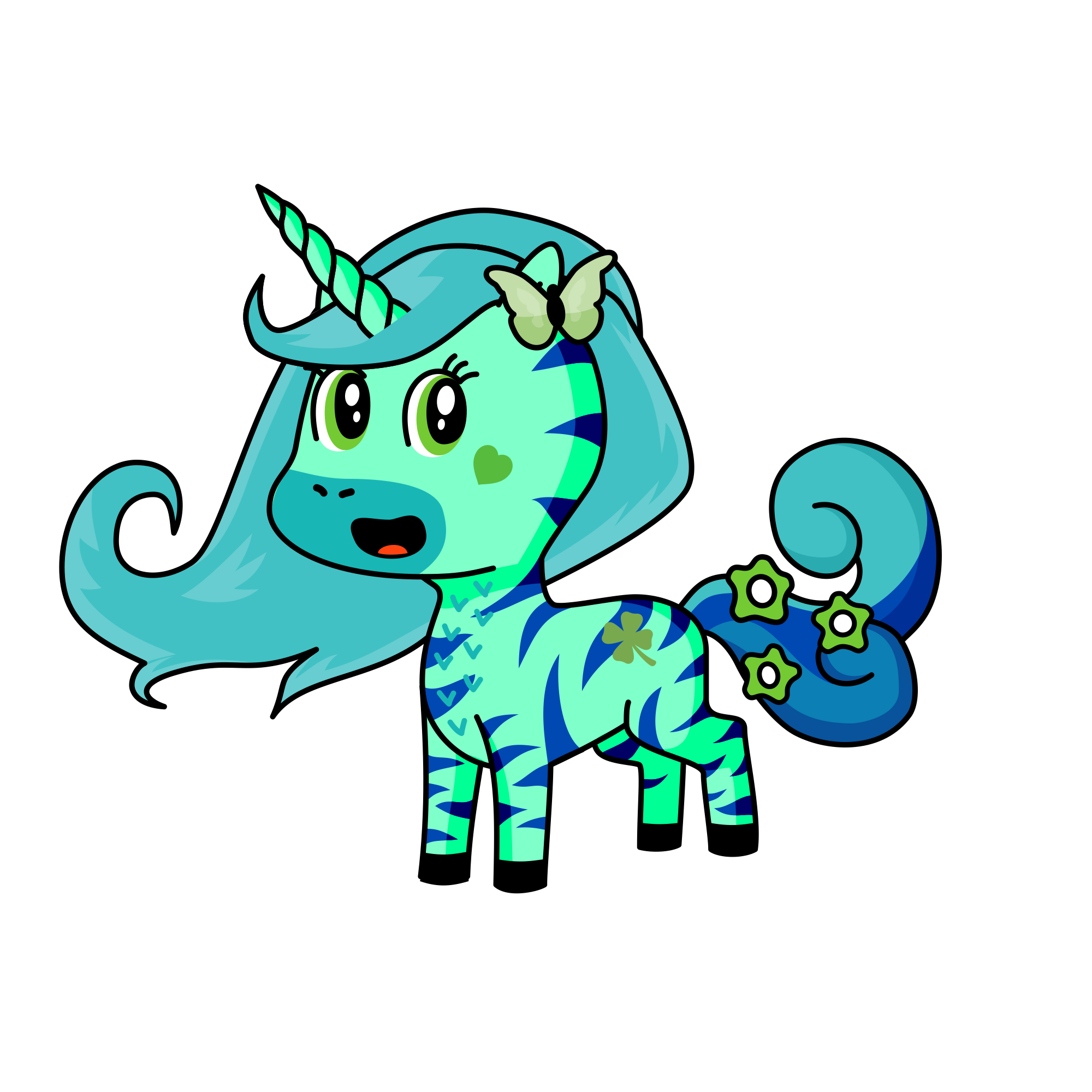 Lilly, the unicorn