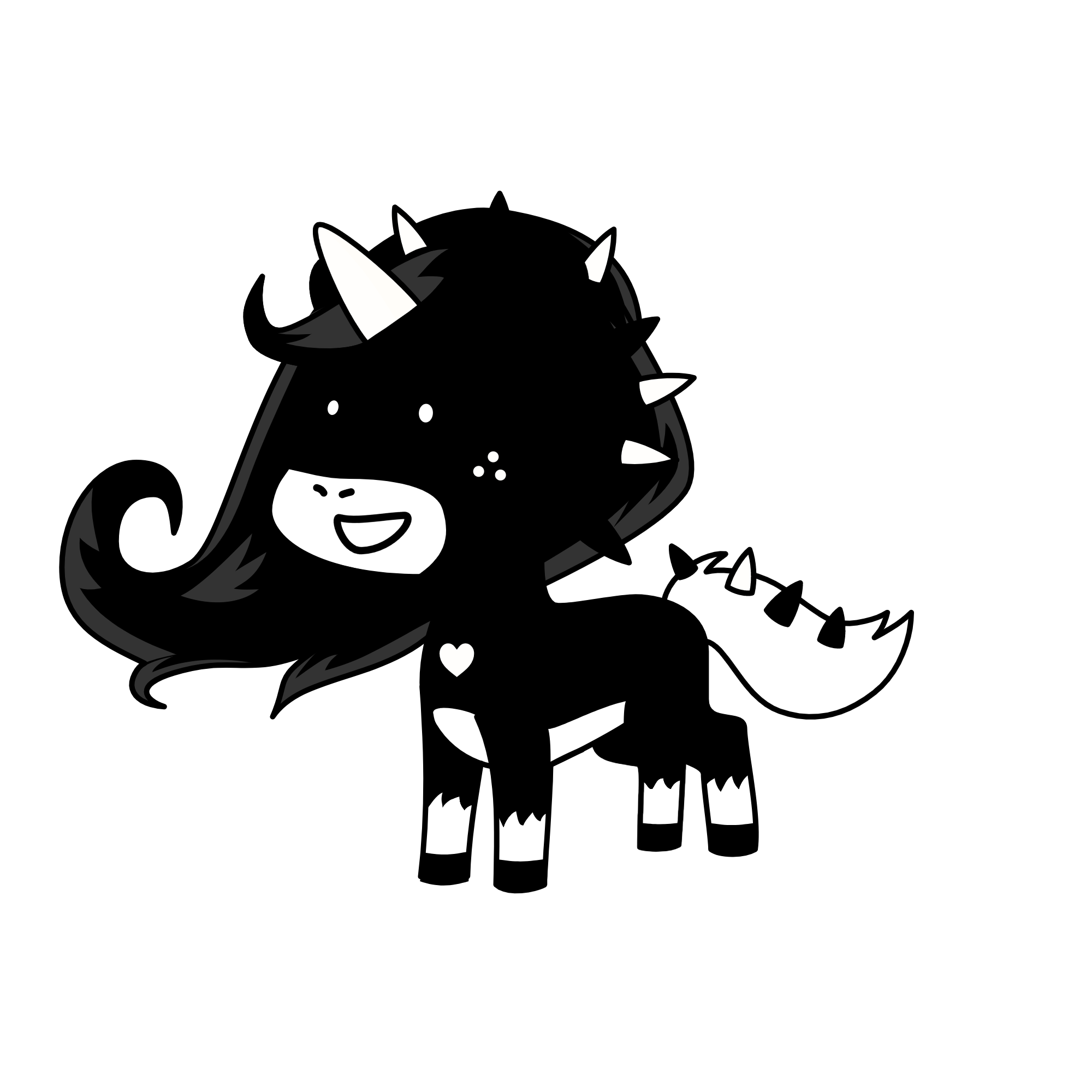 Darkness, the unicorn