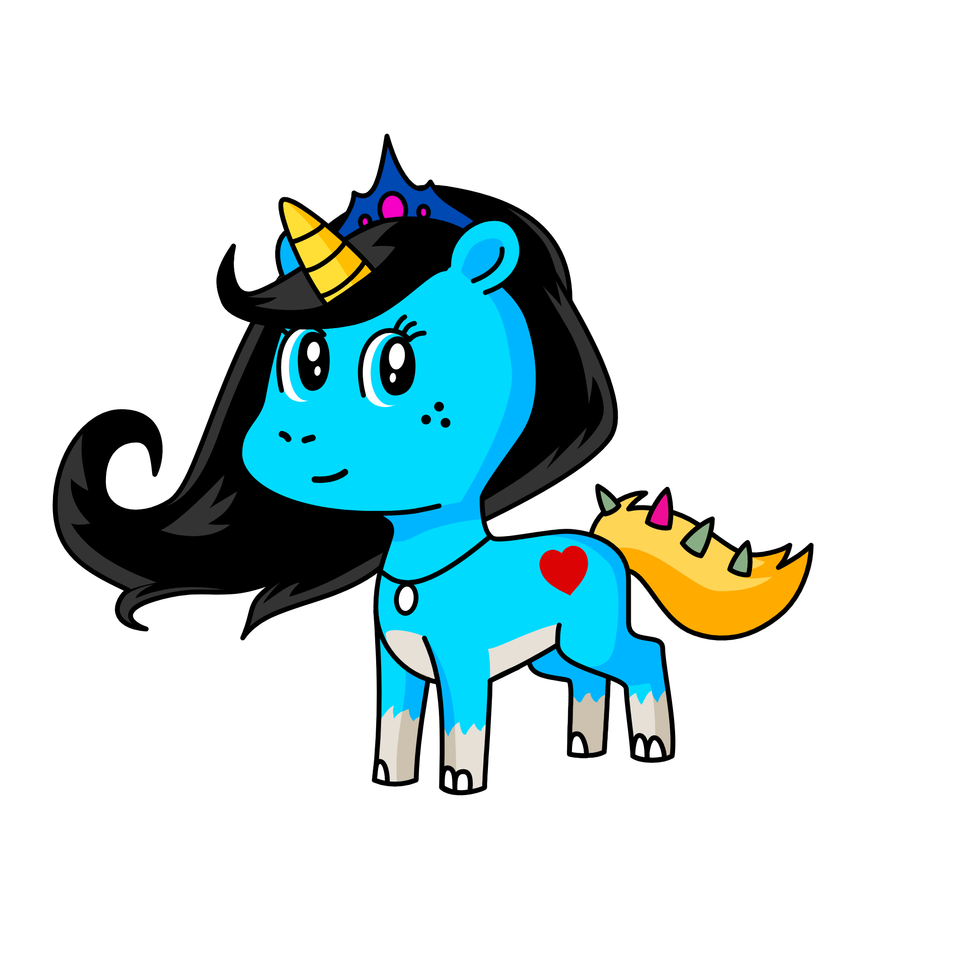 Kayah, the unicorn