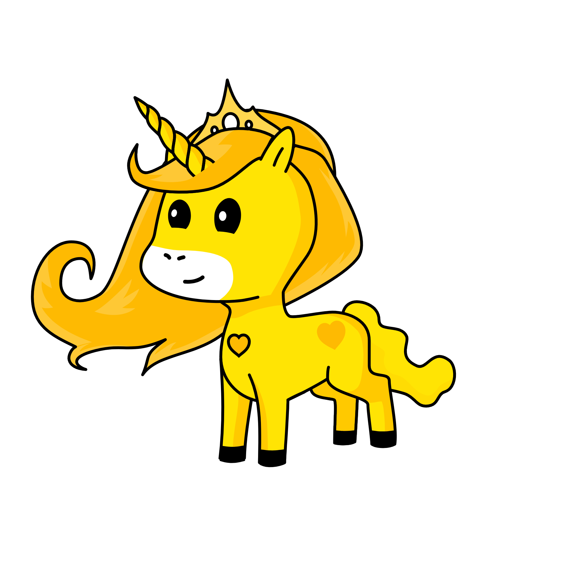 Sunshine, the unicorn