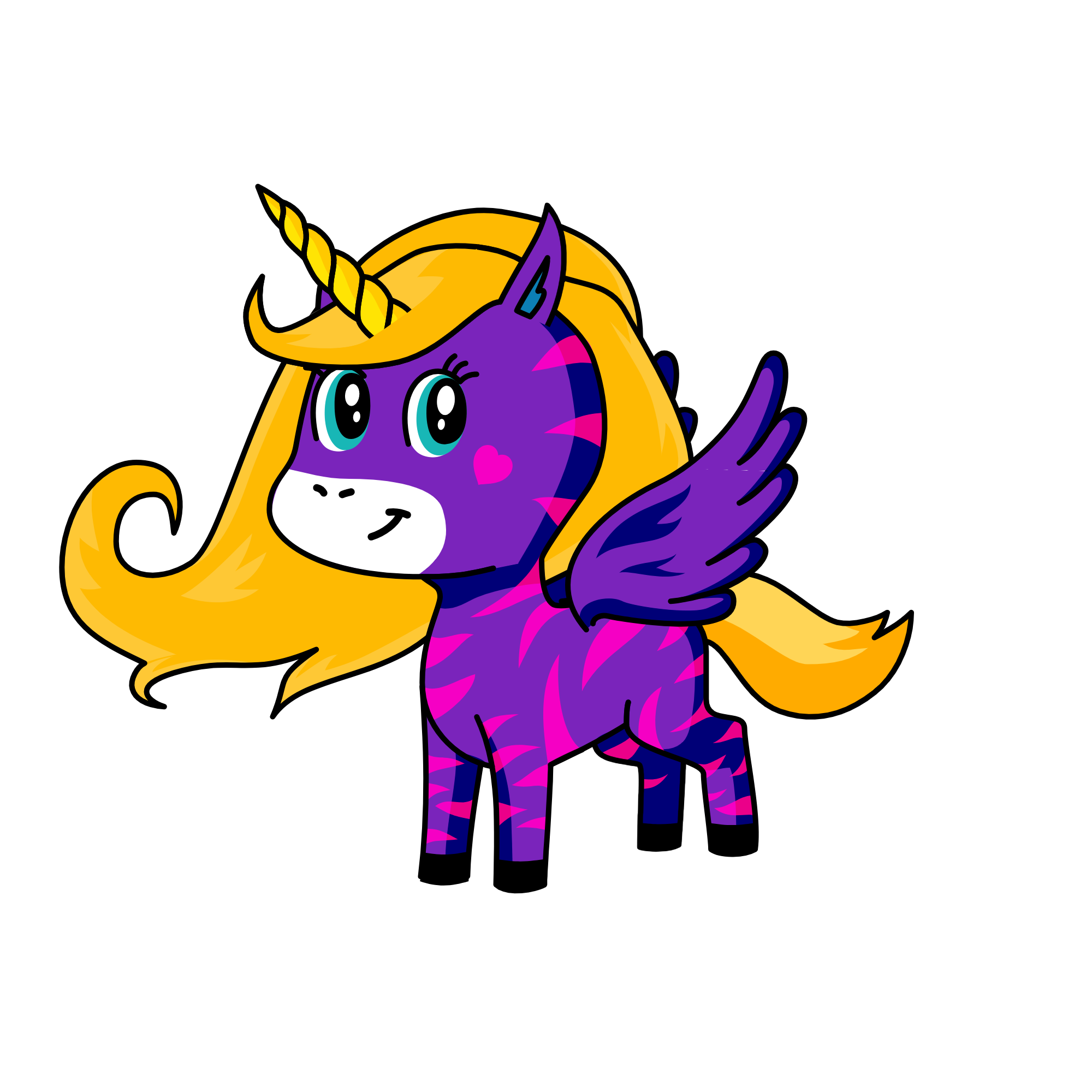 Ally, the unicorn