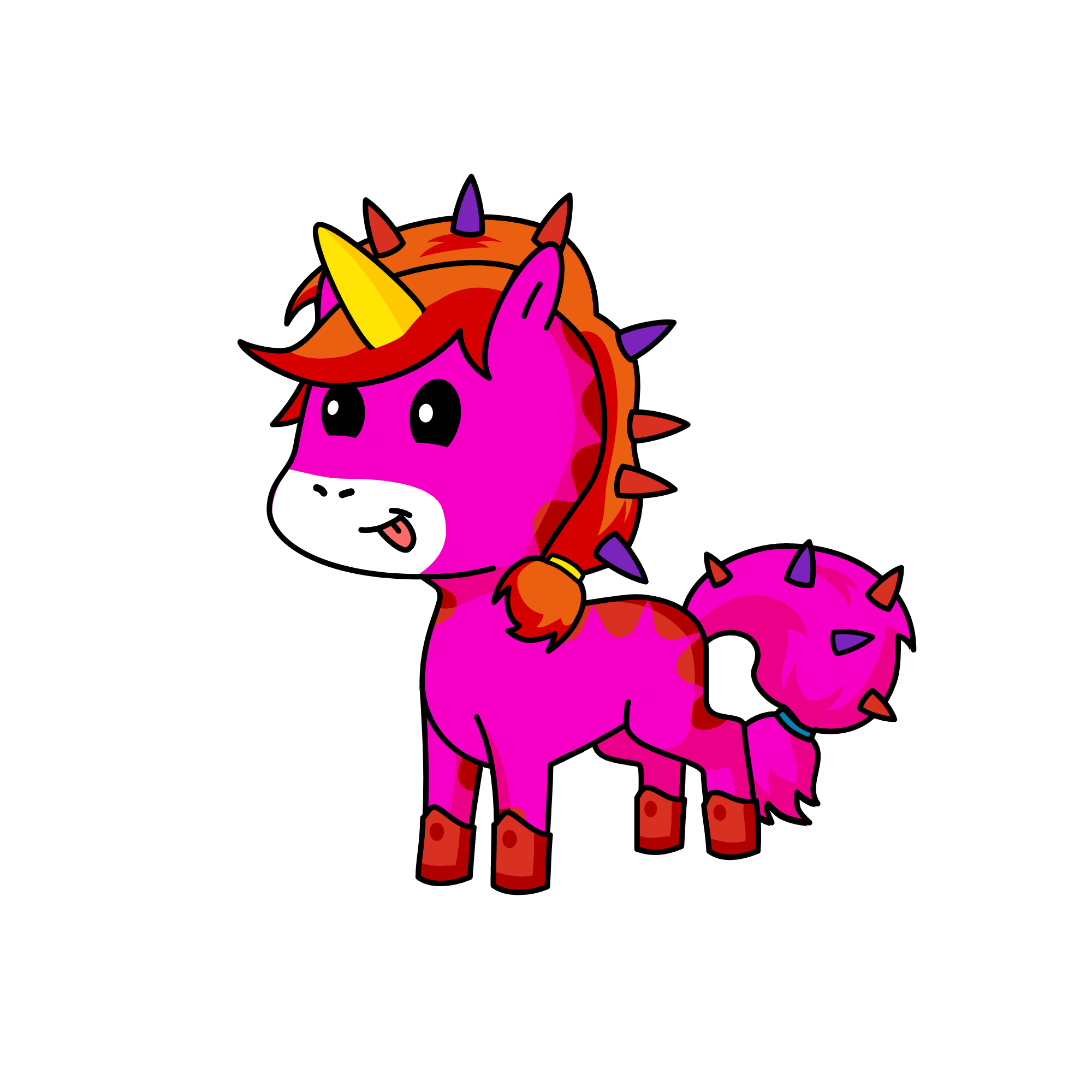 Sakura, the unicorn