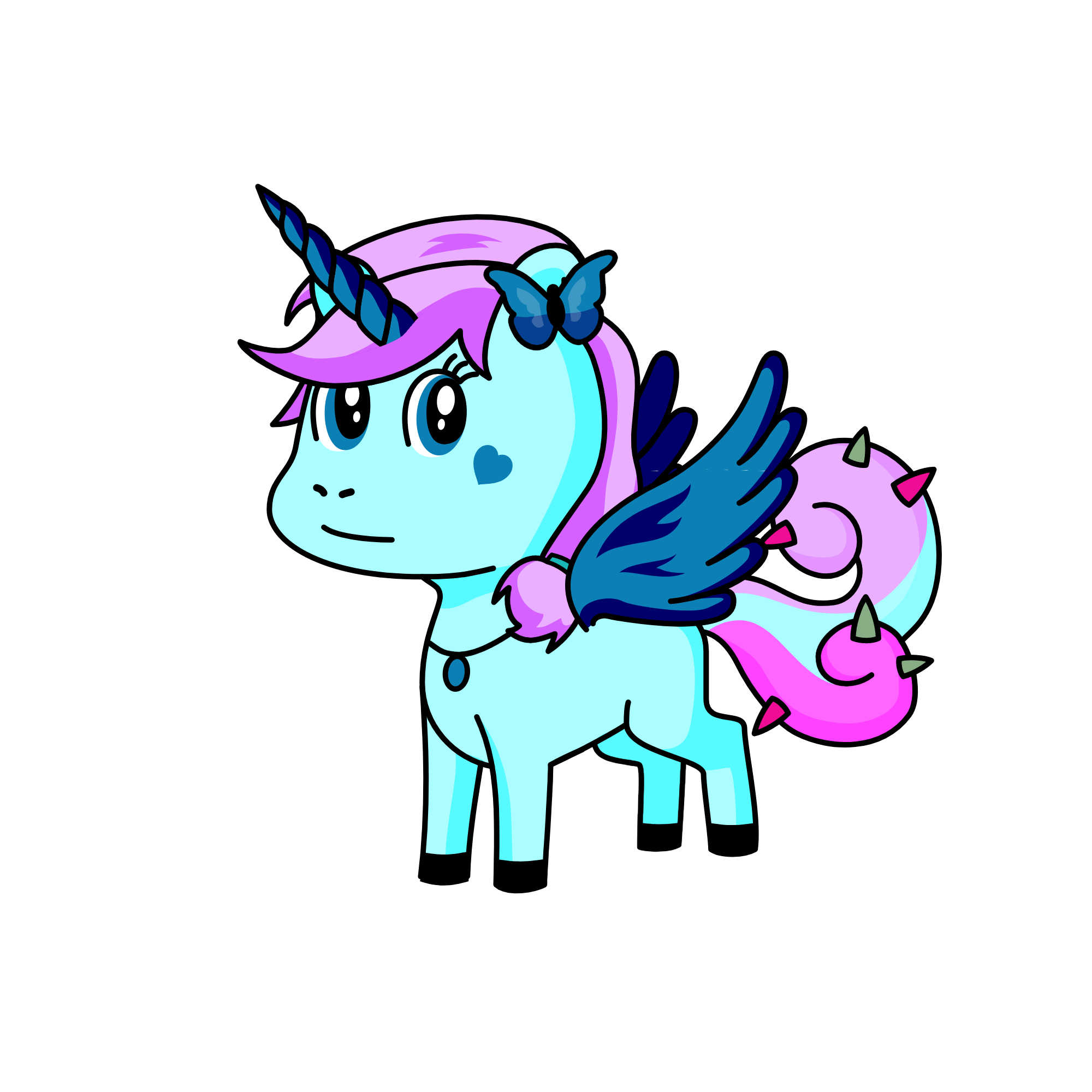 Heimy, the unicorn