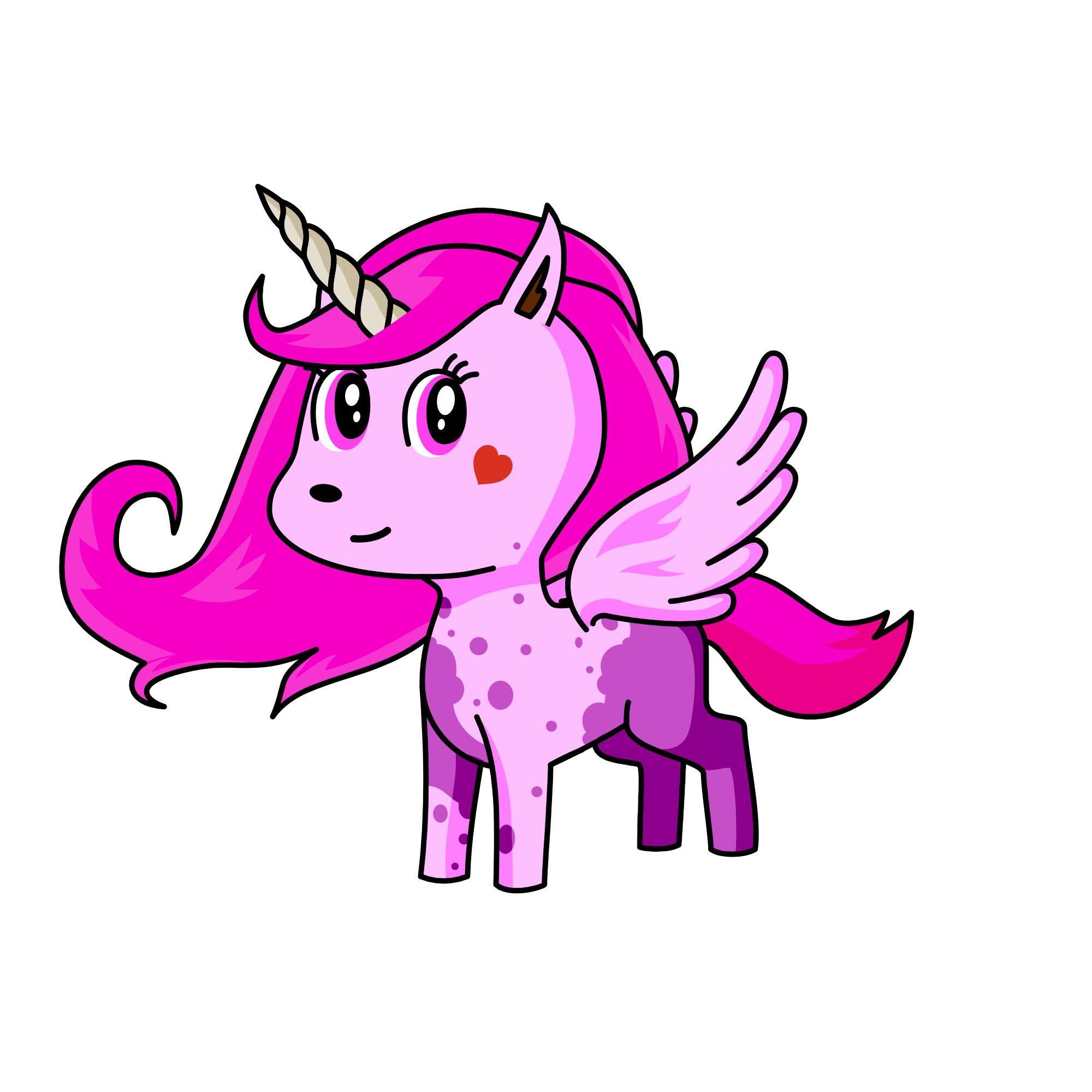 Cutie, the unicorn