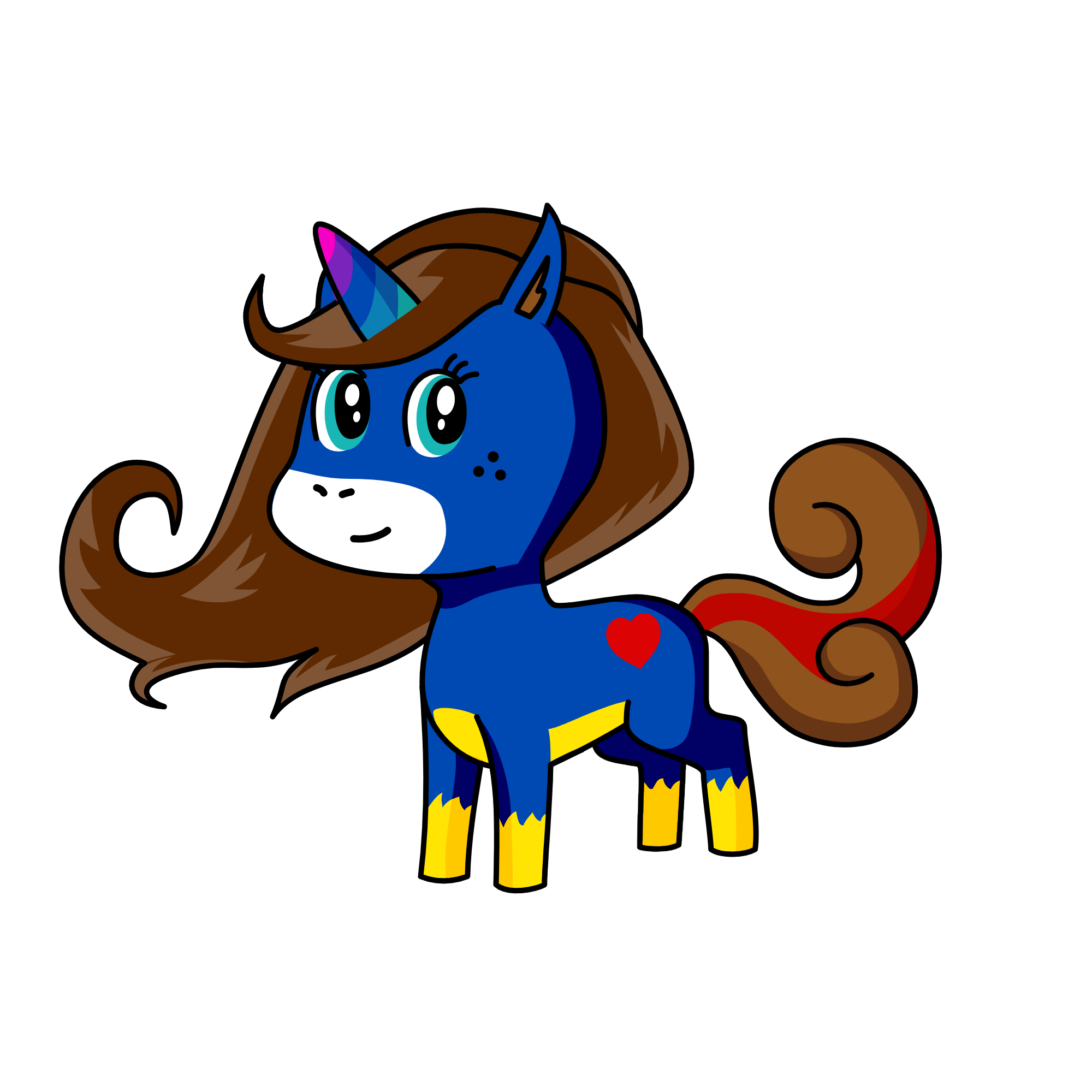 Stupid bitch heck yall, the unicorn