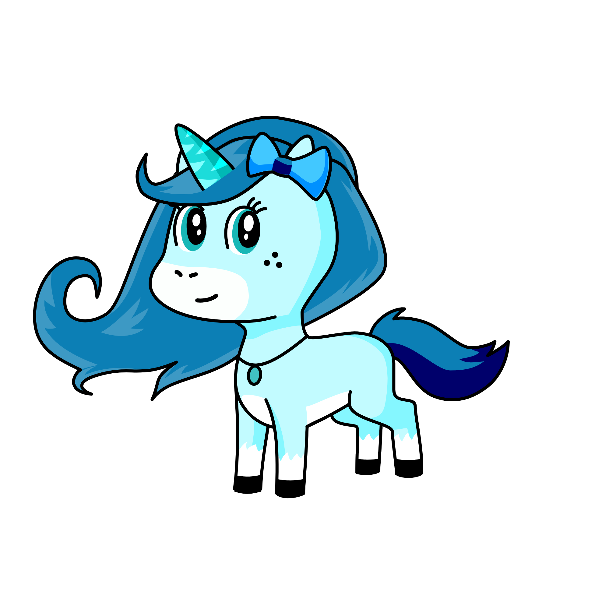 ice aaliya, the unicorn