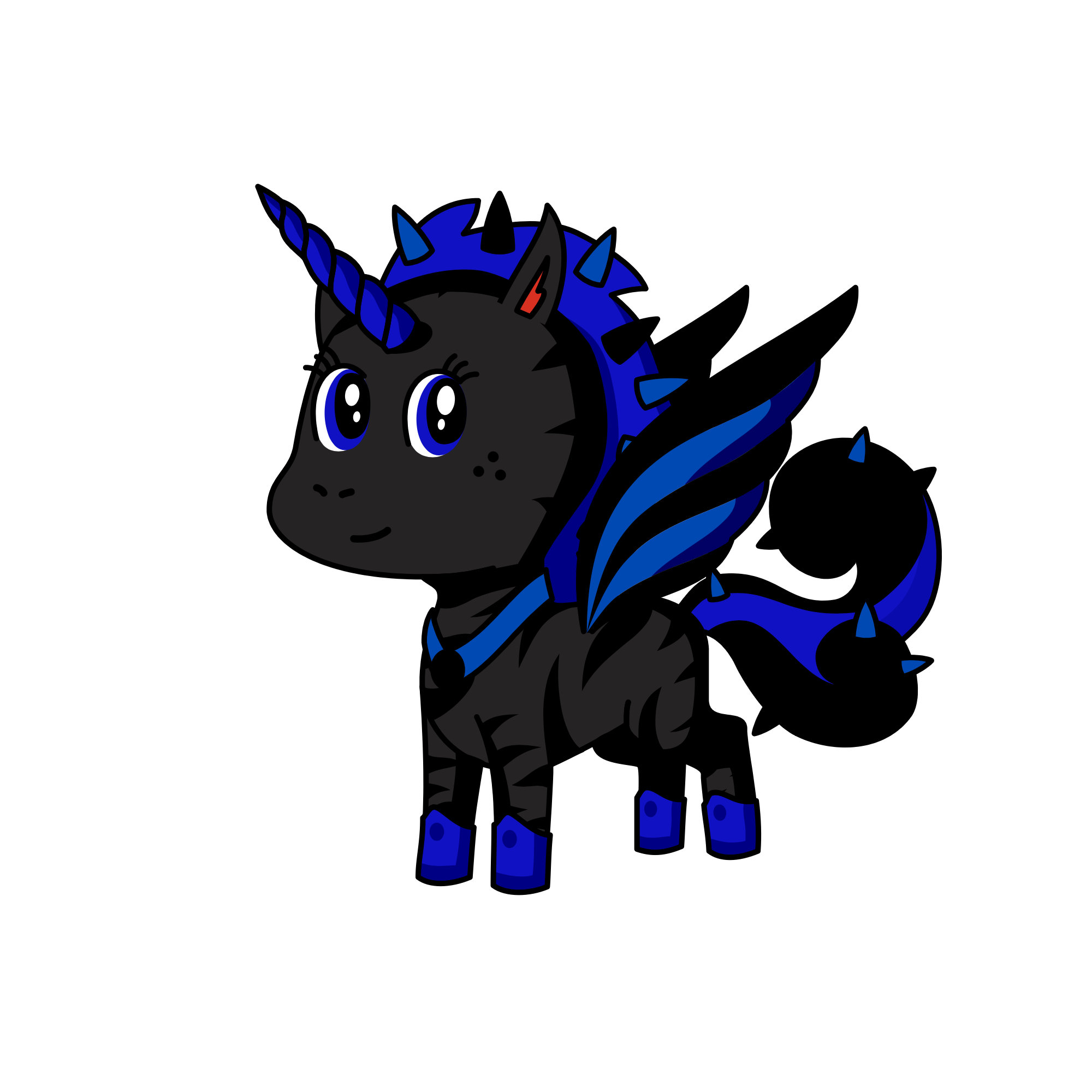 Moon, the unicorn