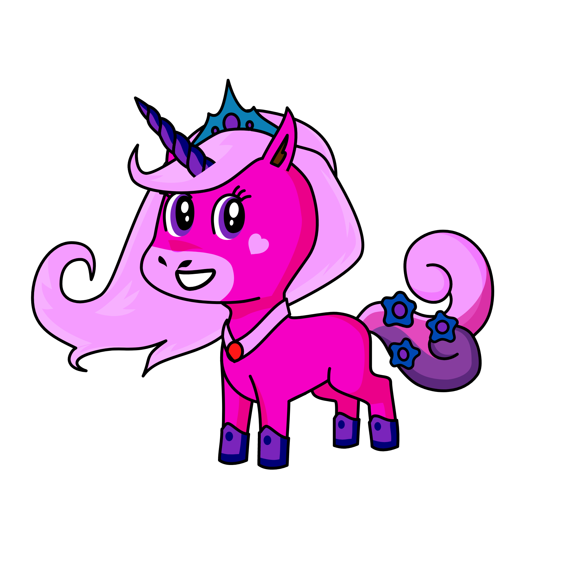 Sprinkle star, the unicorn