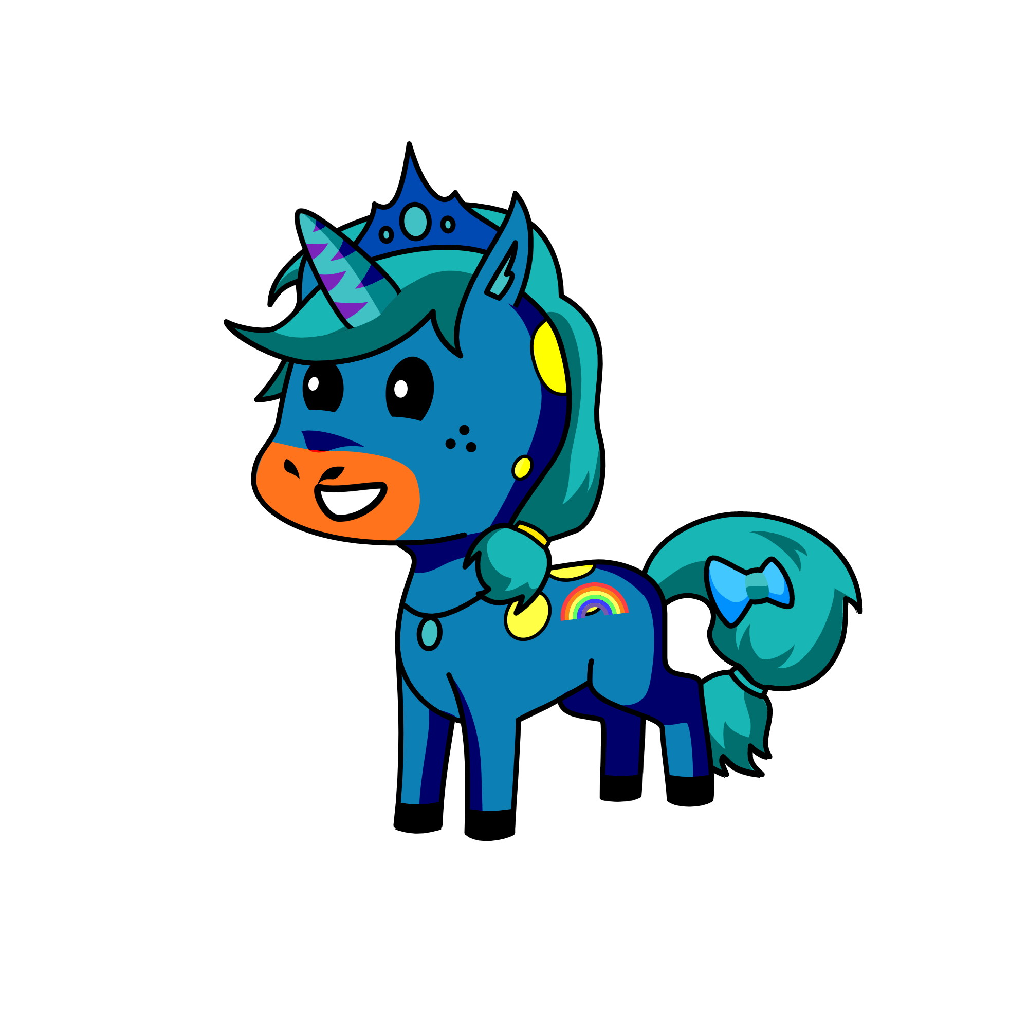 Elsa Pony, the unicorn
