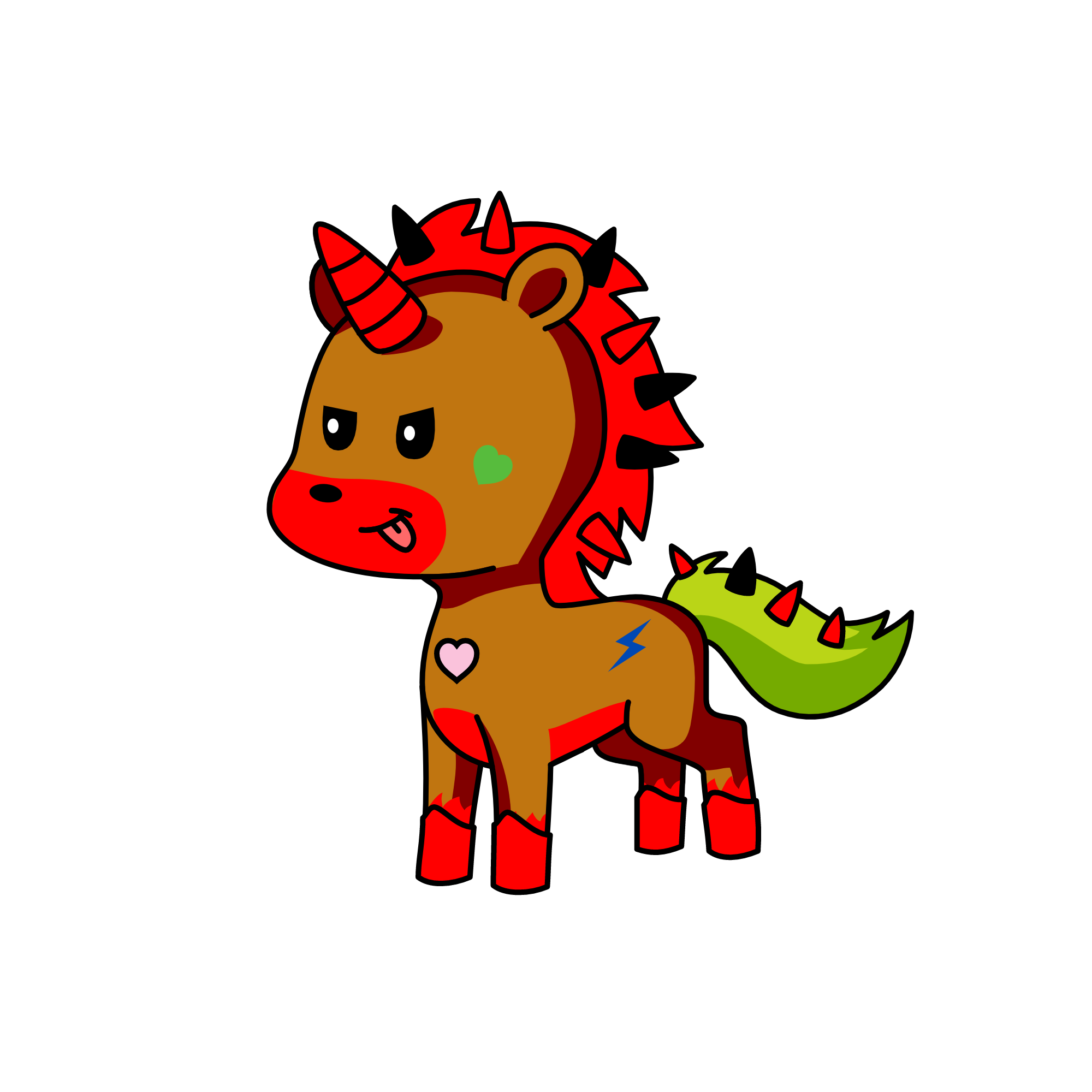 Daamiyohn, the unicorn