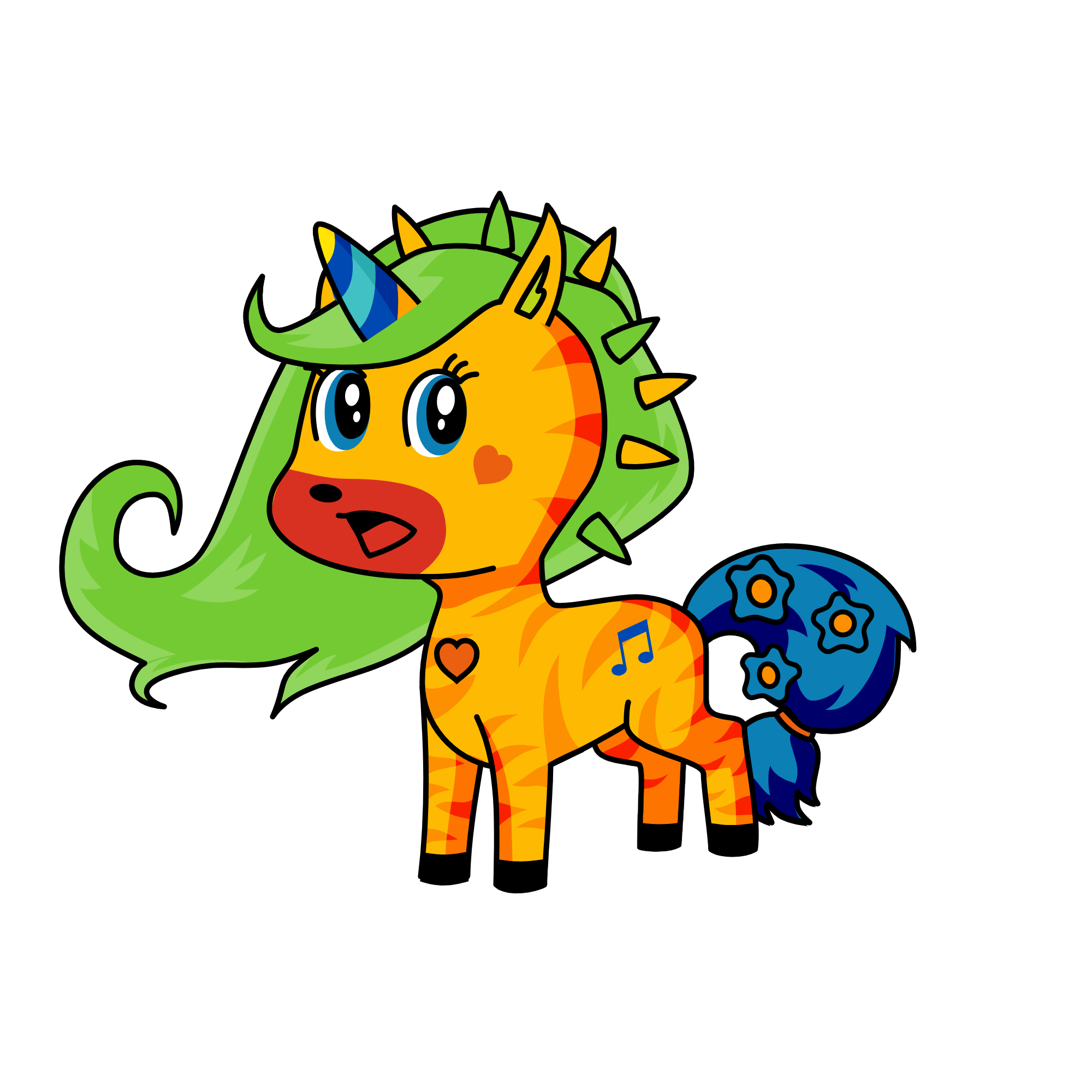 random number generator, the unicorn