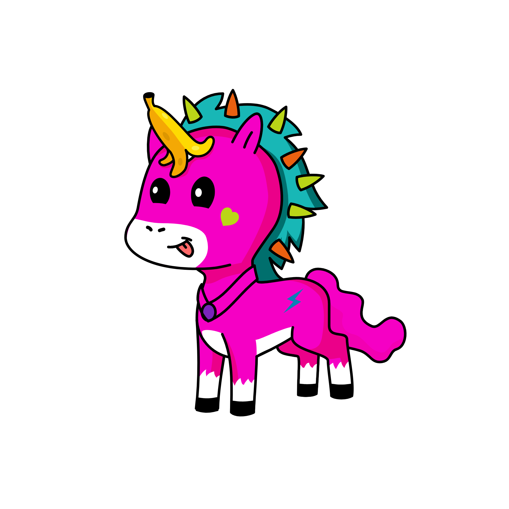 winter, the unicorn