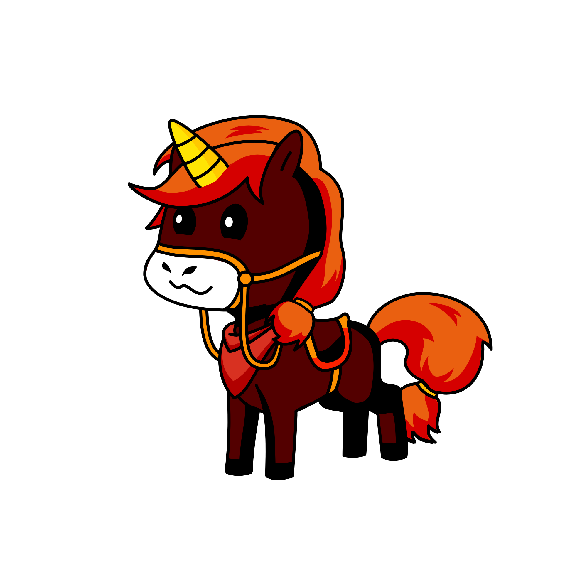 Horse, the unicorn