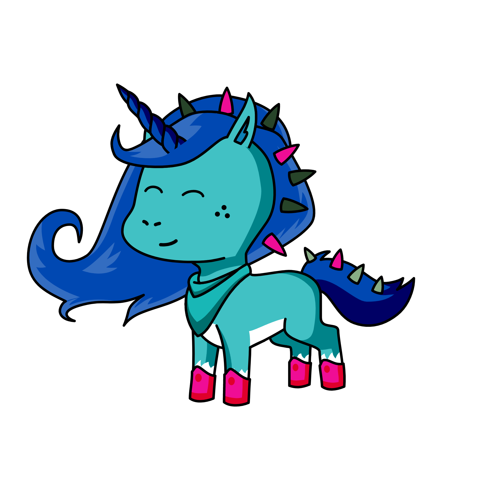luna, the unicorn