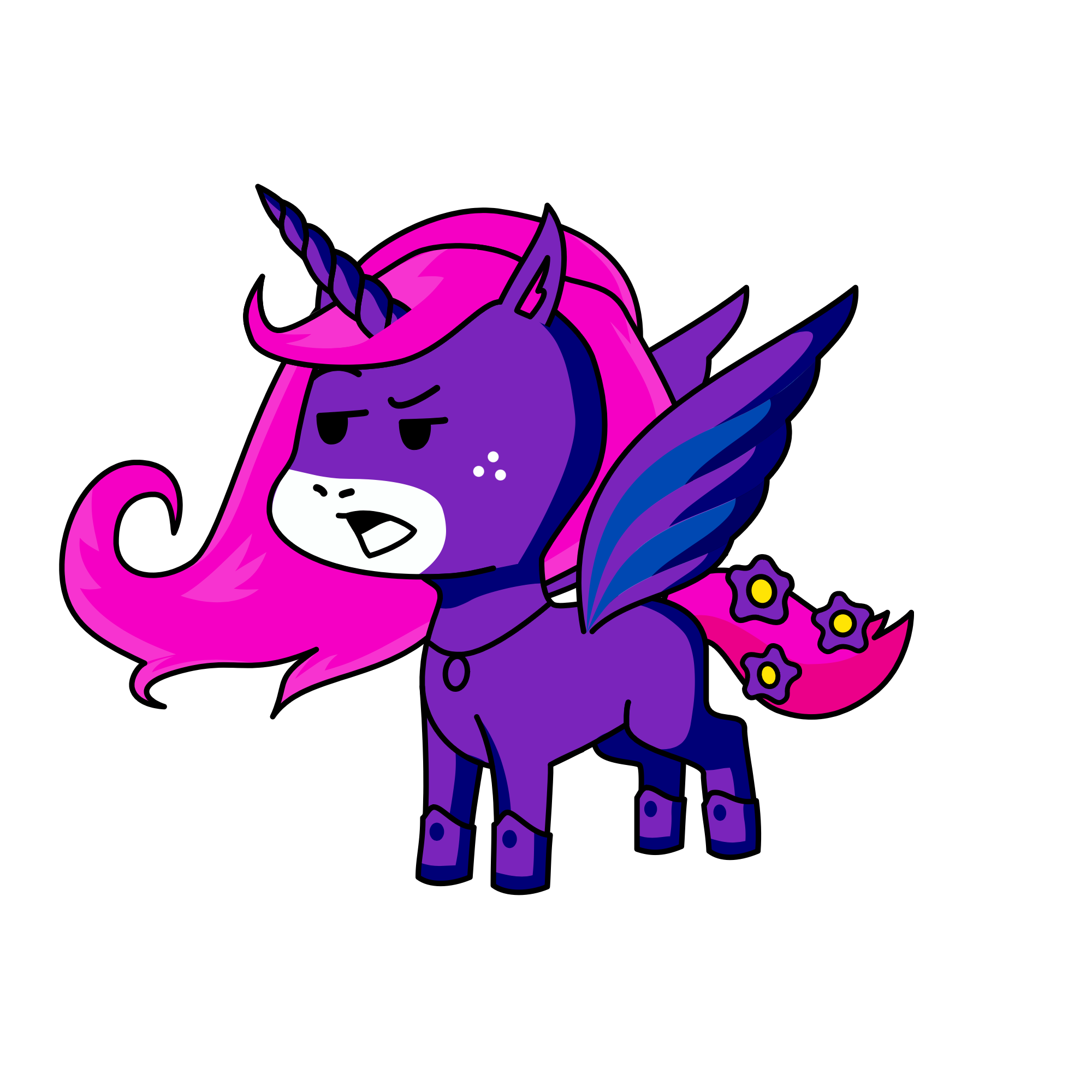 Mom , the unicorn
