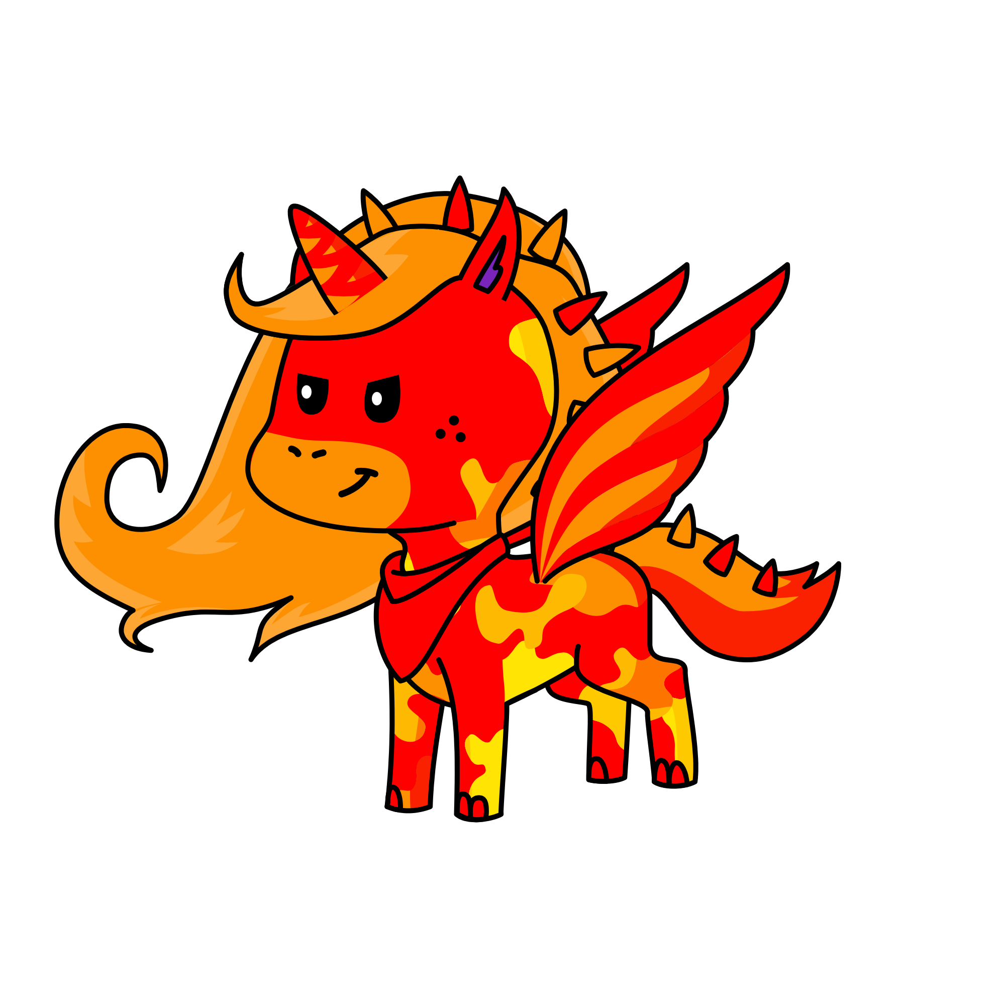 Sand storm, the unicorn