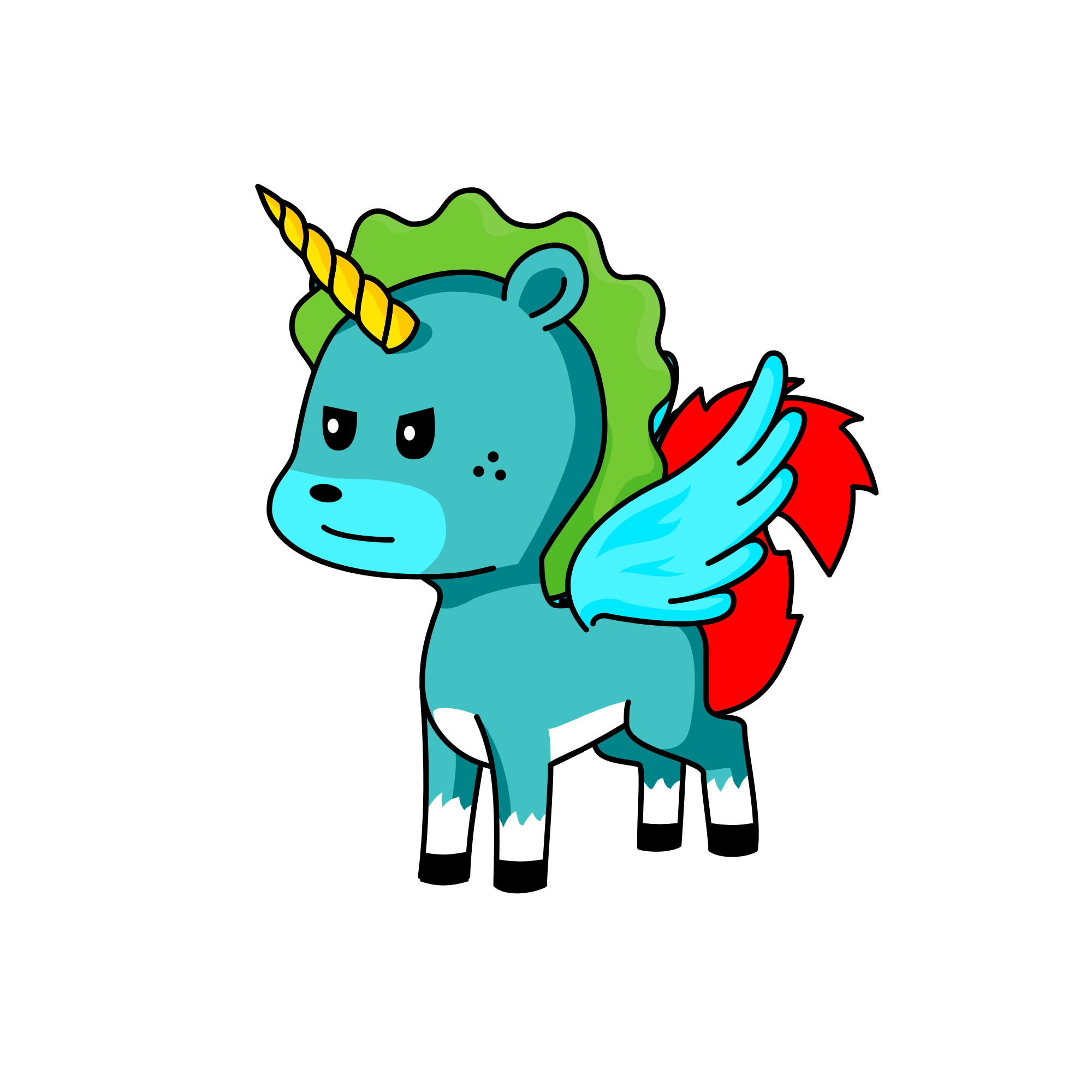 Hh, the unicorn