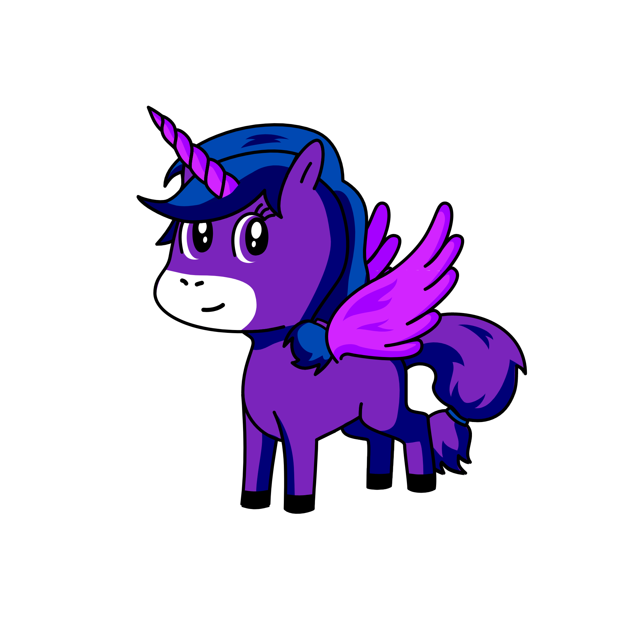 Night, the unicorn
